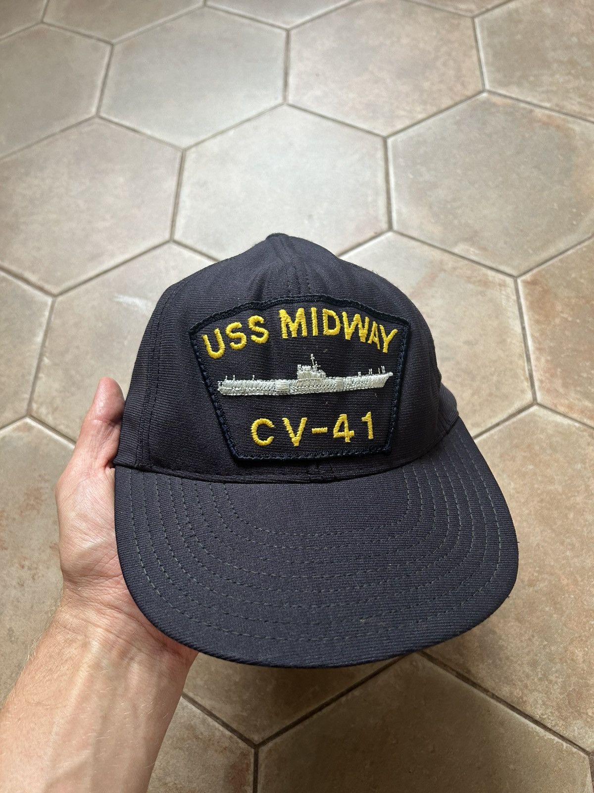 Vintage USS rare vintage Cap Army 90s Size ONE SIZE - 1 Thumbnail