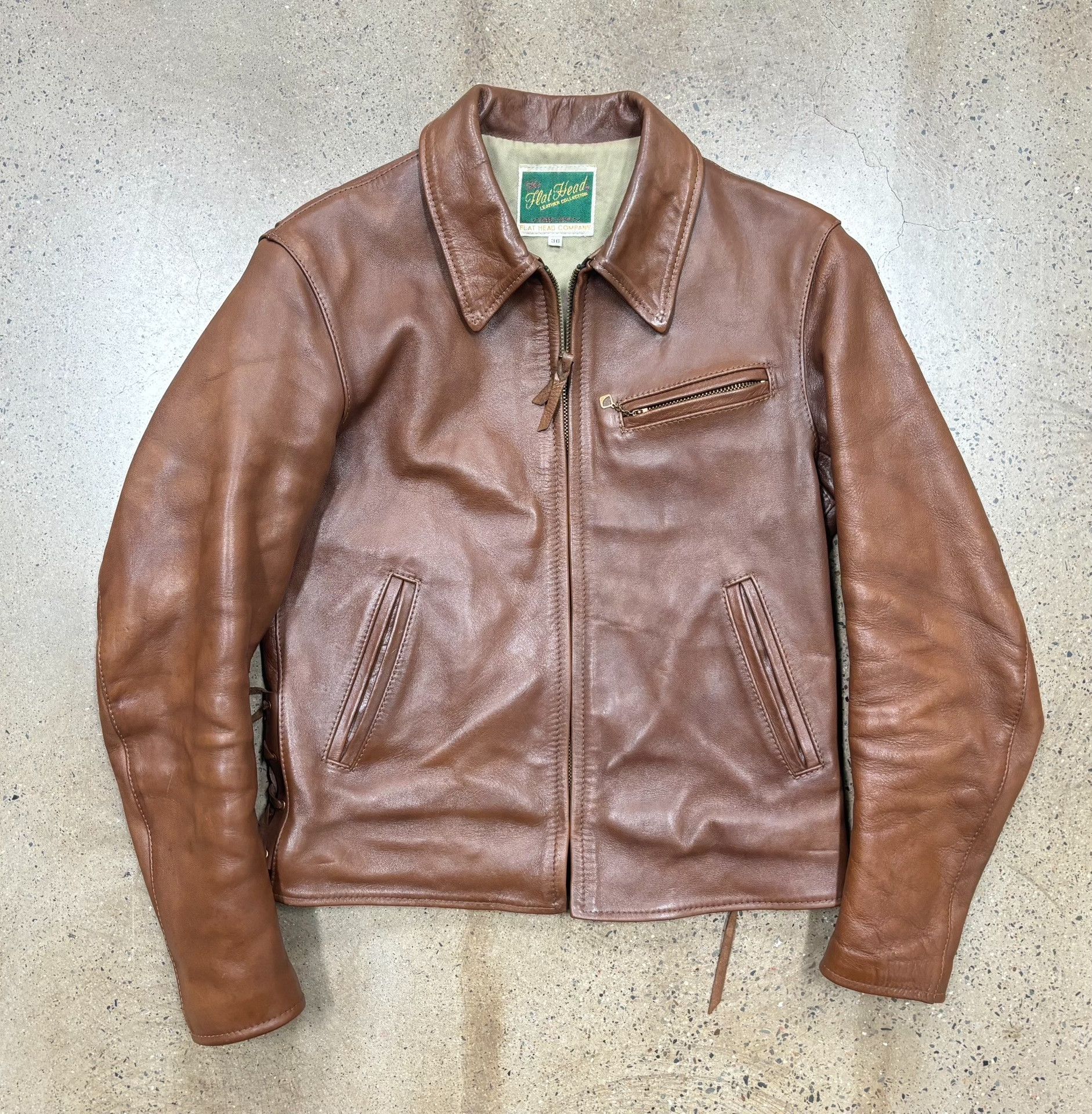 The Flat Head The Flat Head Horsehide Leather Jacket Size US M / EU 48-50 / 2 - 1 Thumbnail