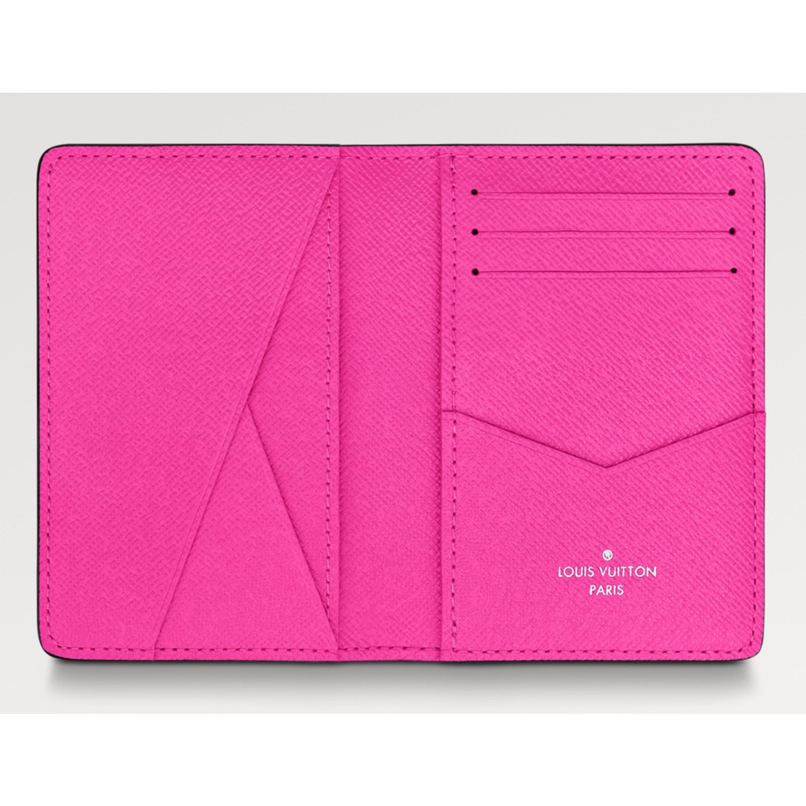 Louis Vuitton Louis Vuitton Pink Monogram Logo Pocket Organizer Wallet Size ONE SIZE - 10 Thumbnail