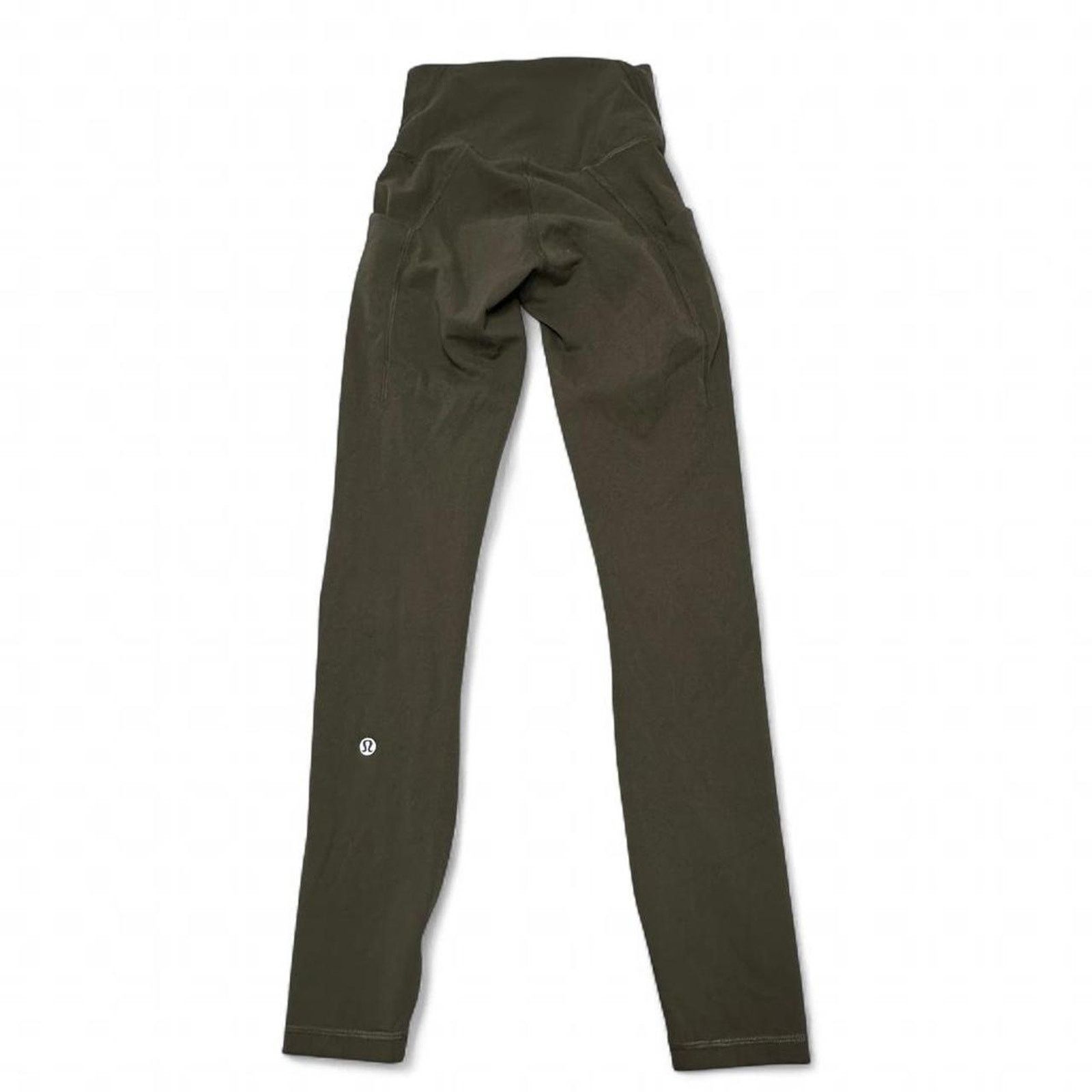 Lululemon Lululemon Wunder Under Leggings Carob Brown Size 2 Pockets Size 26" / US 2 / IT 38 - 2 Thumbnail