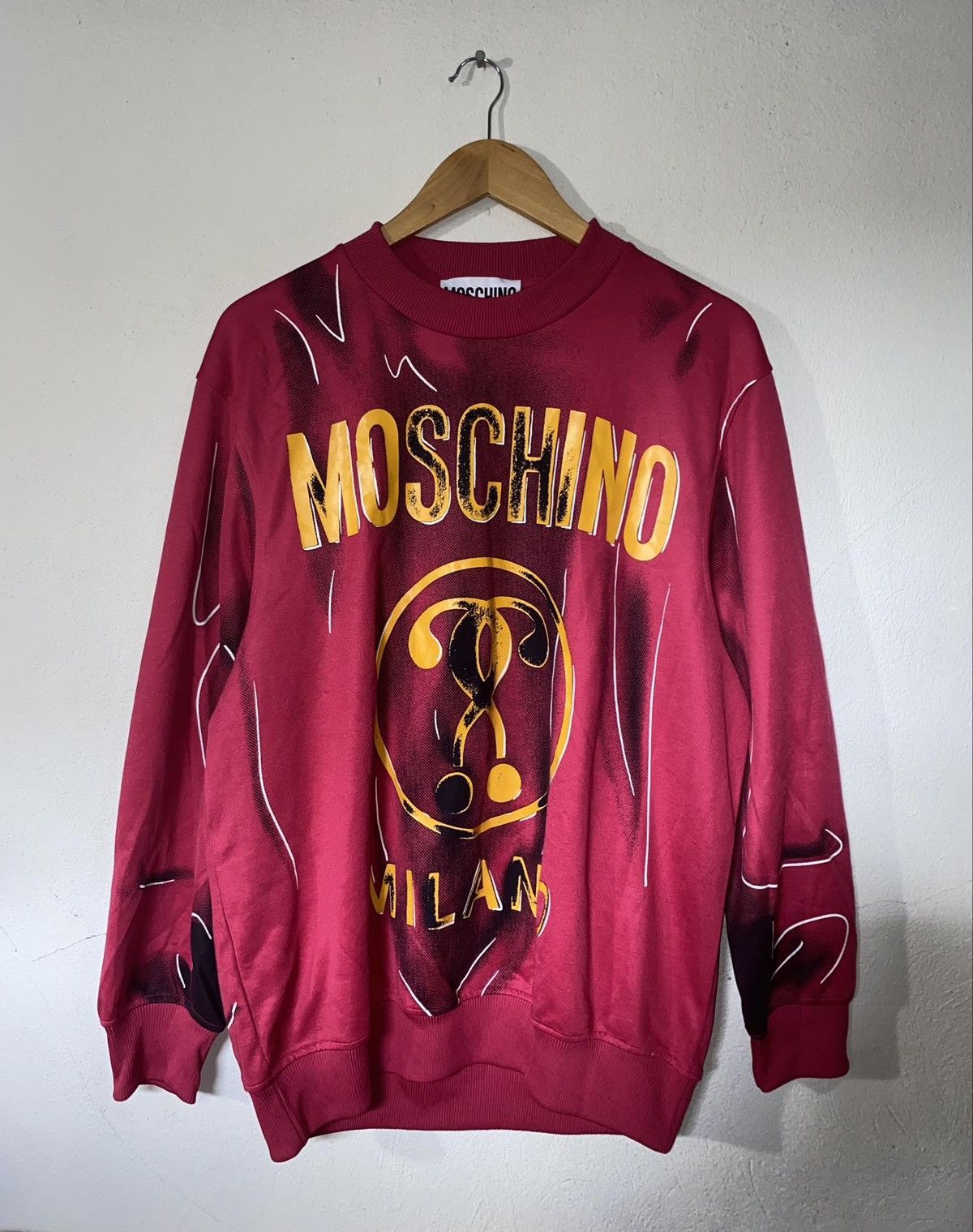 Moschino Moschino Contrasting Logo Print Size US L / EU 52-54 / 3 - 1 Thumbnail
