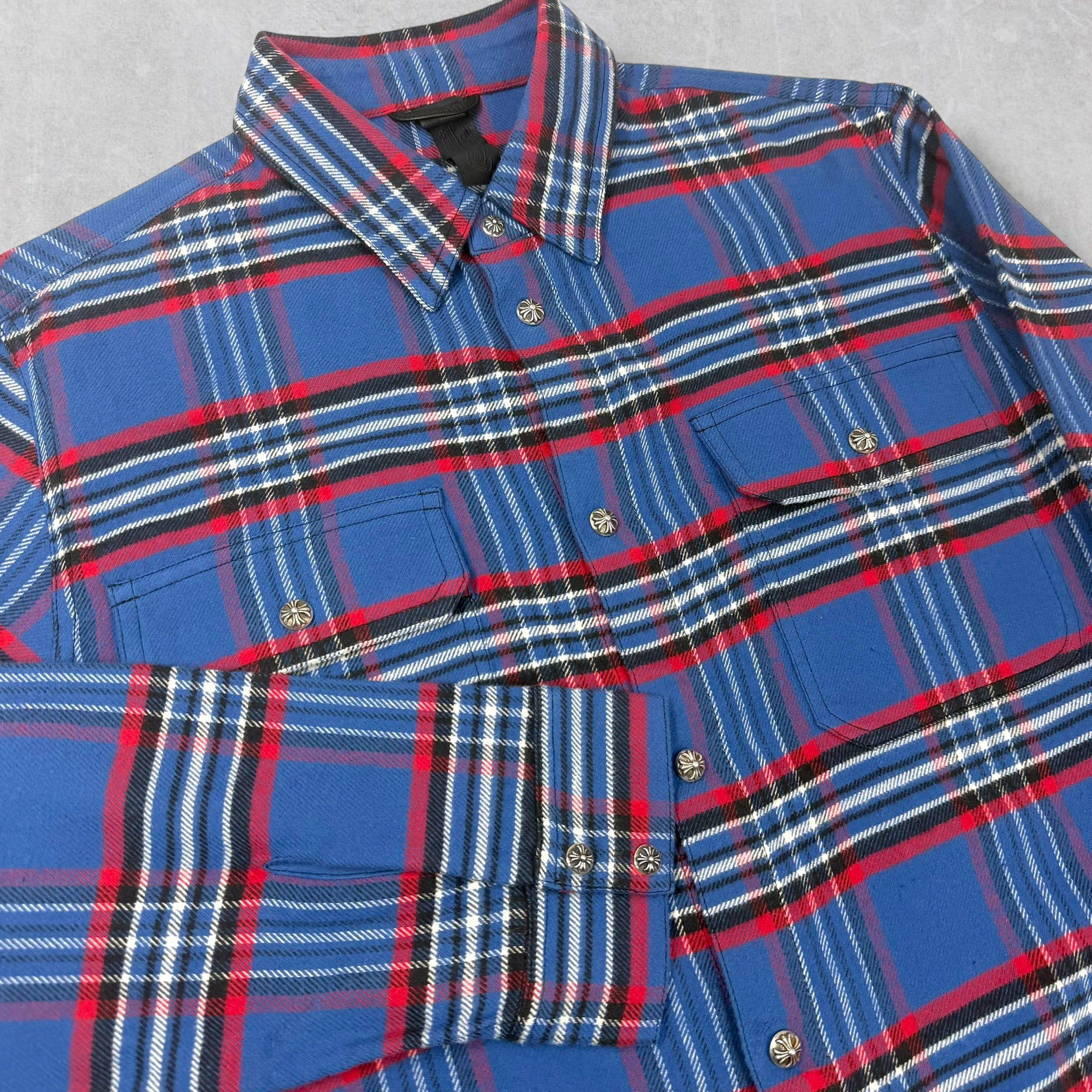 Chrome Hearts Chrome Hearts Flannel Work Dog Shirt L Size US L / EU 52-54 / 3 - 3 Thumbnail