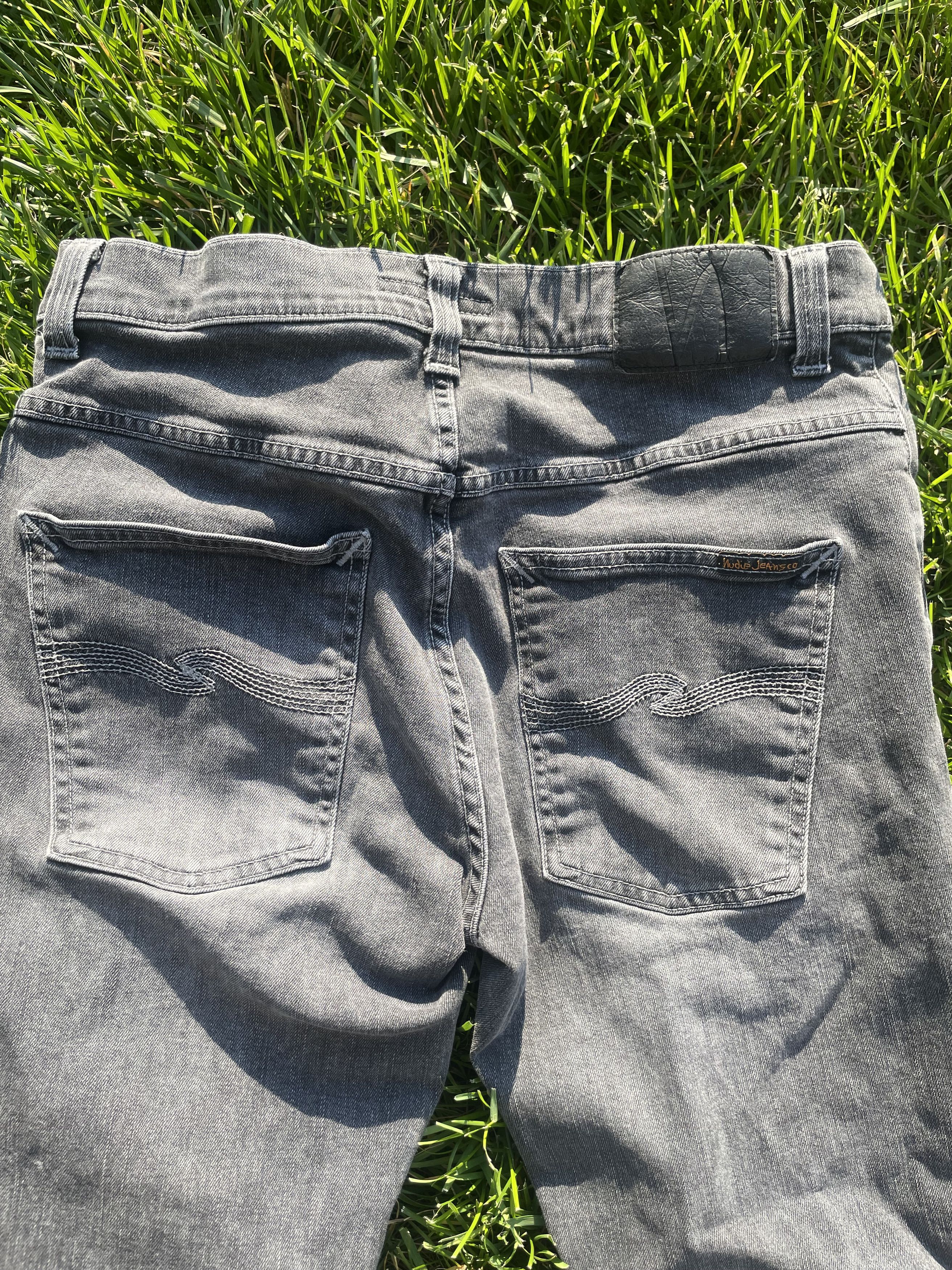 Nudie Jeans Nudie Jeans Gray Denim Size US 32 / EU 48 - 4 Thumbnail