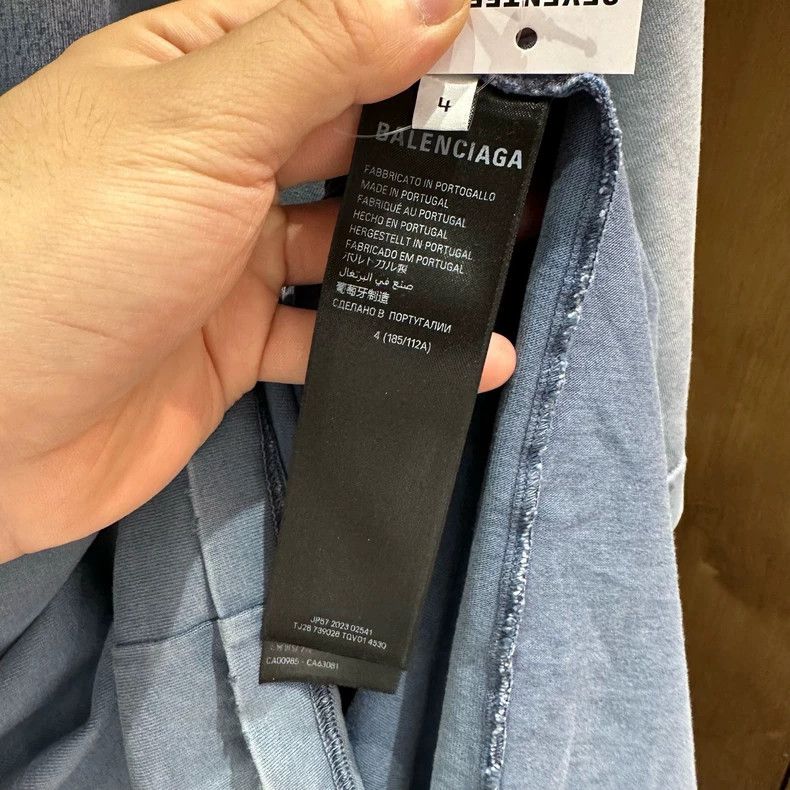 Balenciaga Balenciaga Smog blue big profile to make old damaged tower Size US XL / EU 56 / 4 - 6 Thumbnail