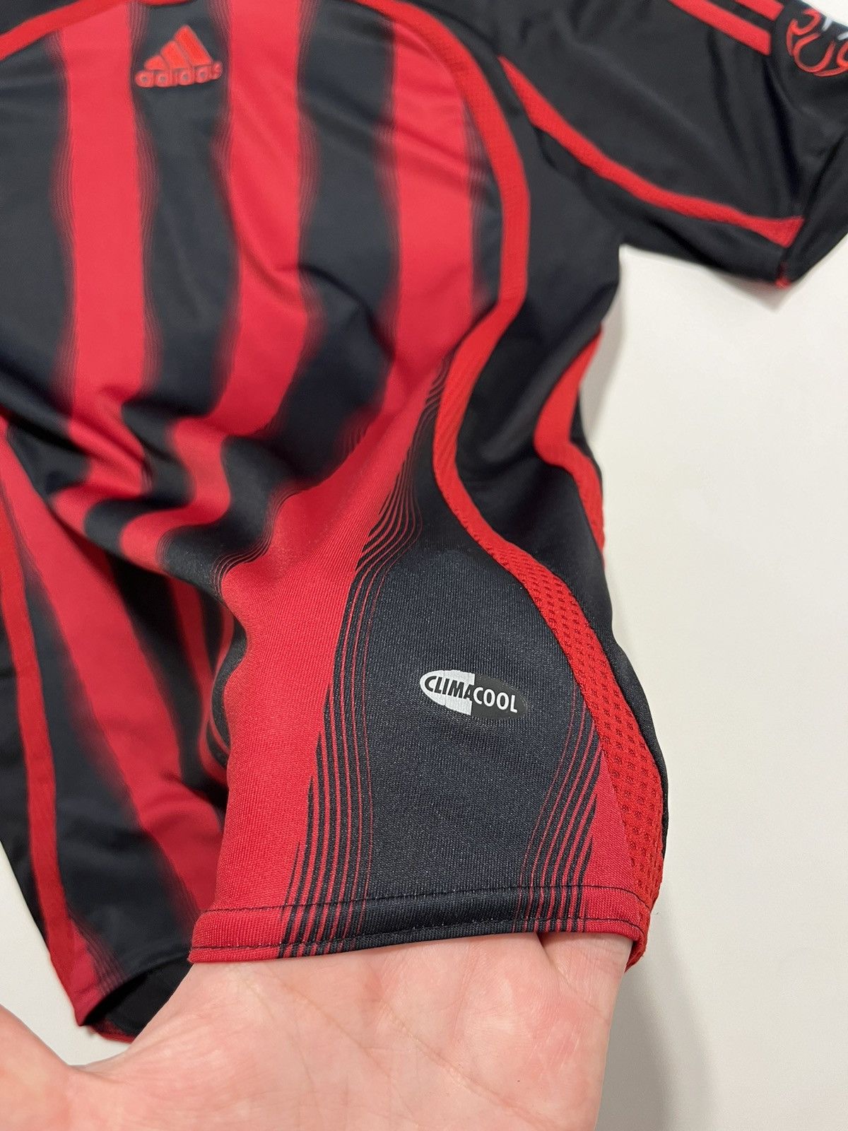 Adidas Vintage 2000’s Adidas Milan Jersey BLOKE CORE Y2K Kaka Size US M / EU 48-50 / 2 - 8 Thumbnail