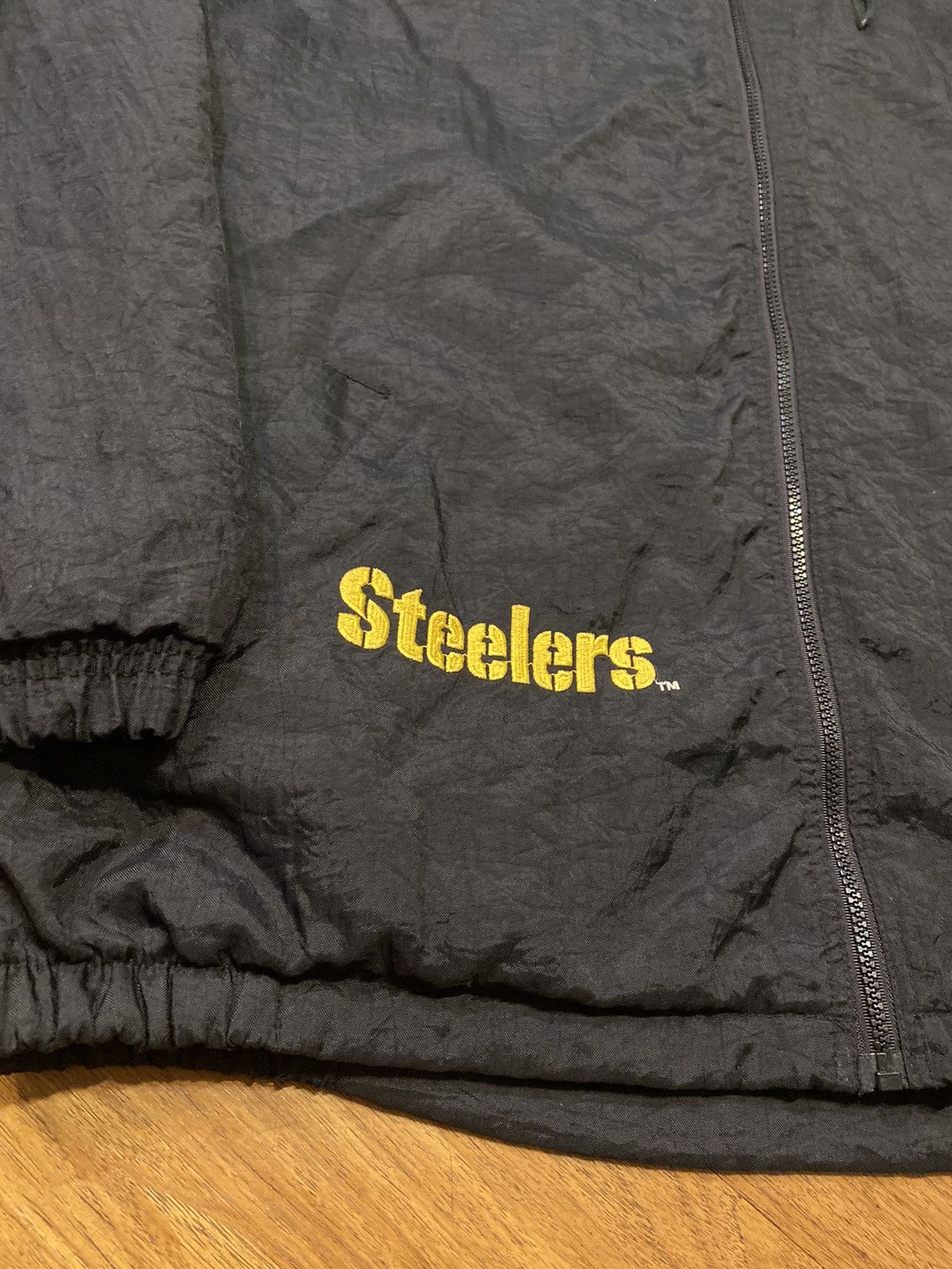 Starter Vintage 90s Pittsburgh Steelers Starter Jacket Pro NFL Size US XL / EU 56 / 4 - 4 Thumbnail