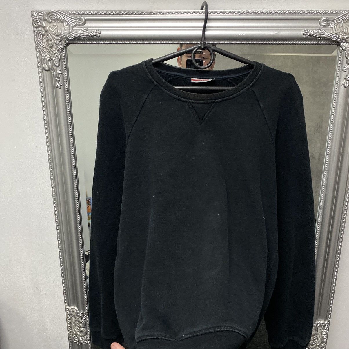 Prada prada sweatshirt Sweater vintage Size US XL / EU 56 / 4 - 3 Thumbnail