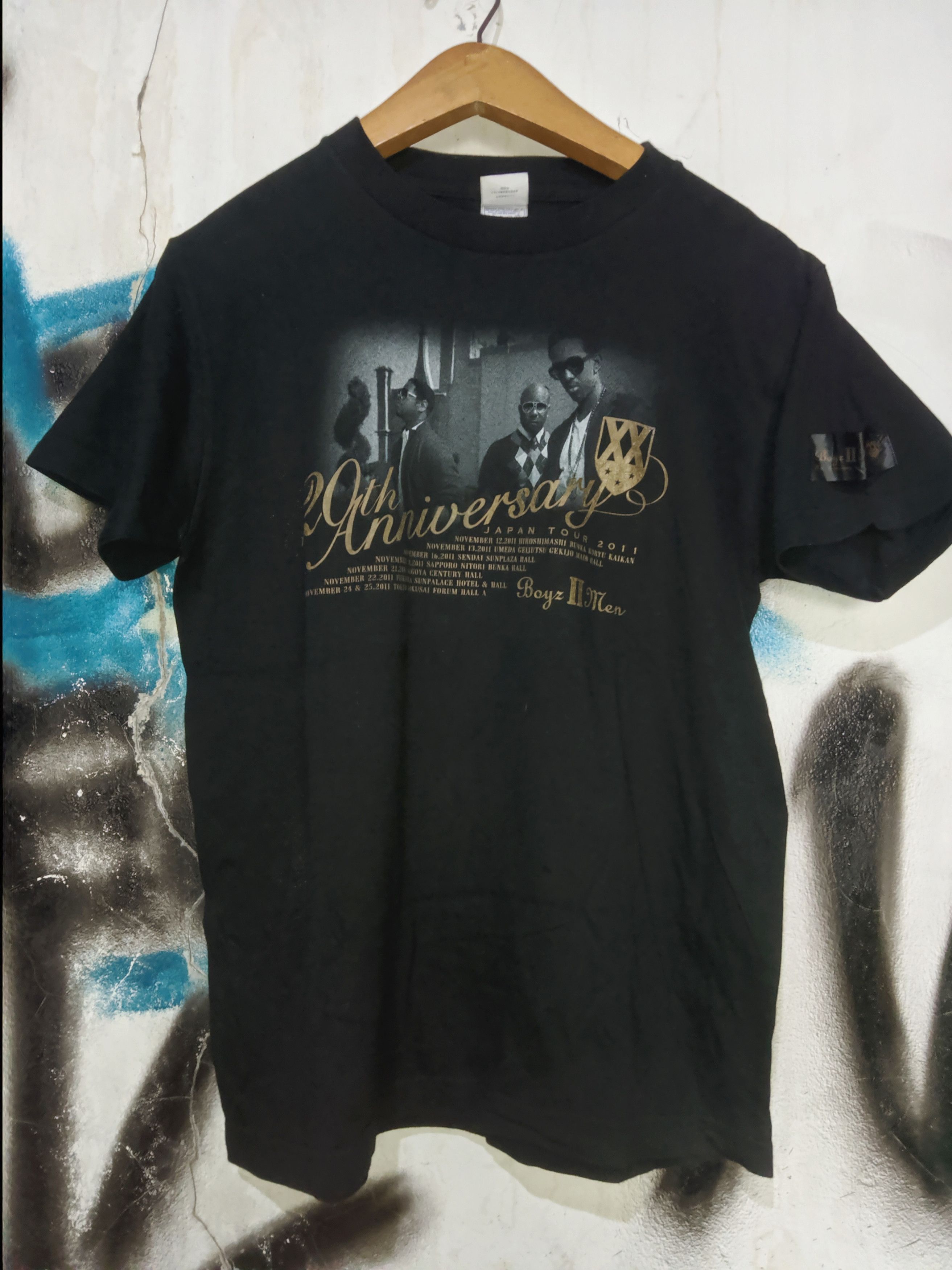 Rap Tees Boyz 2 Men ,Anniversary Japan tour Size US M / EU 48-50 / 2 - 3 Thumbnail