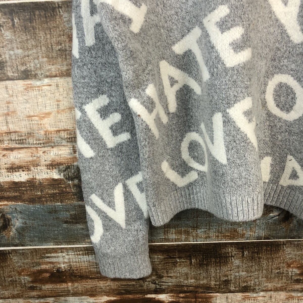 Homespun Knitwear × Japanese Brand DL Vampire Weekend Gray Sweaters #C749 Size US M / EU 48-50 / 2 - 6 Thumbnail