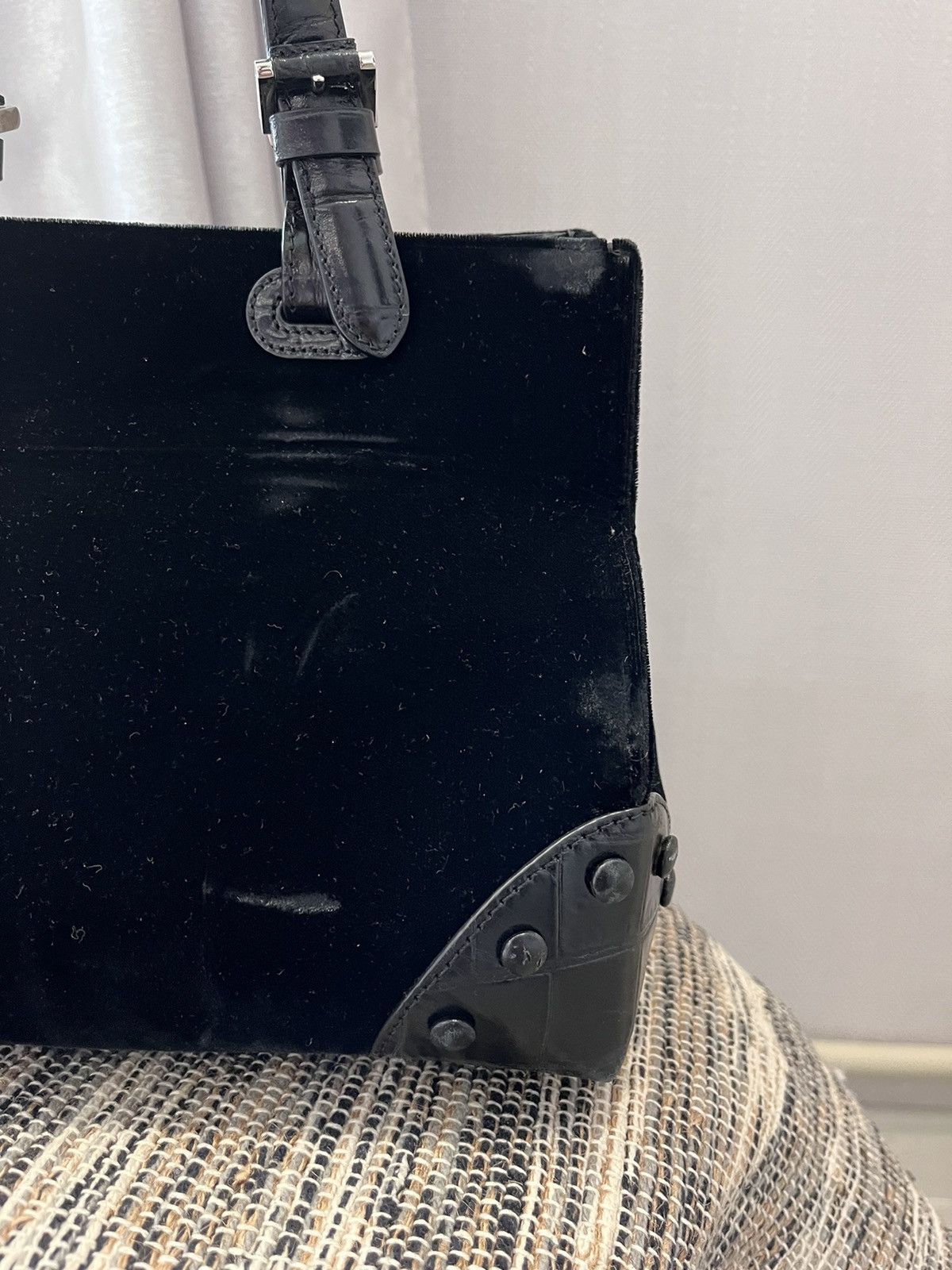 Emporio Armani Hype Giorgio Armani Gargonne bag luxury velour Y2K Size ONE SIZE - 7 Thumbnail
