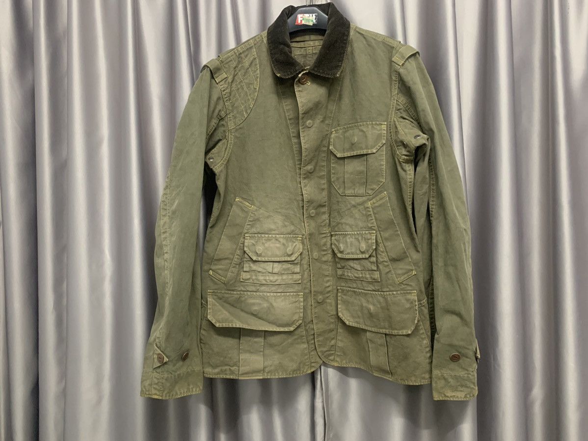 image of Avant Garde x Military Vintage Surplus+ Plus Tactical Jacket Jacket in Green Olive (Size Large)