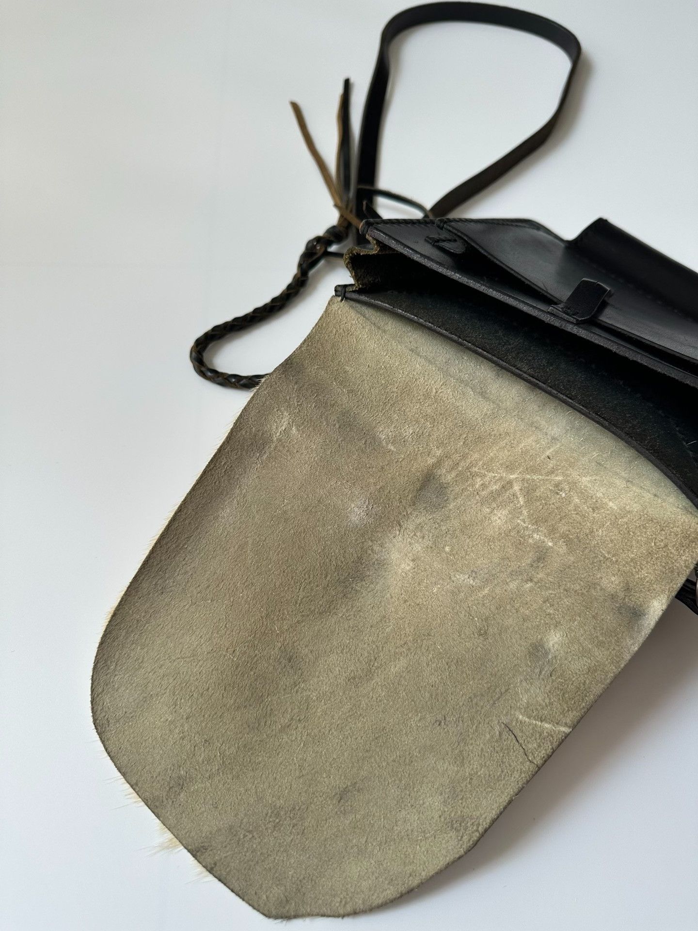 Yohji Yamamoto YOHJI YAMAMOTO horse fur bag| Size ONE SIZE - 6 Thumbnail
