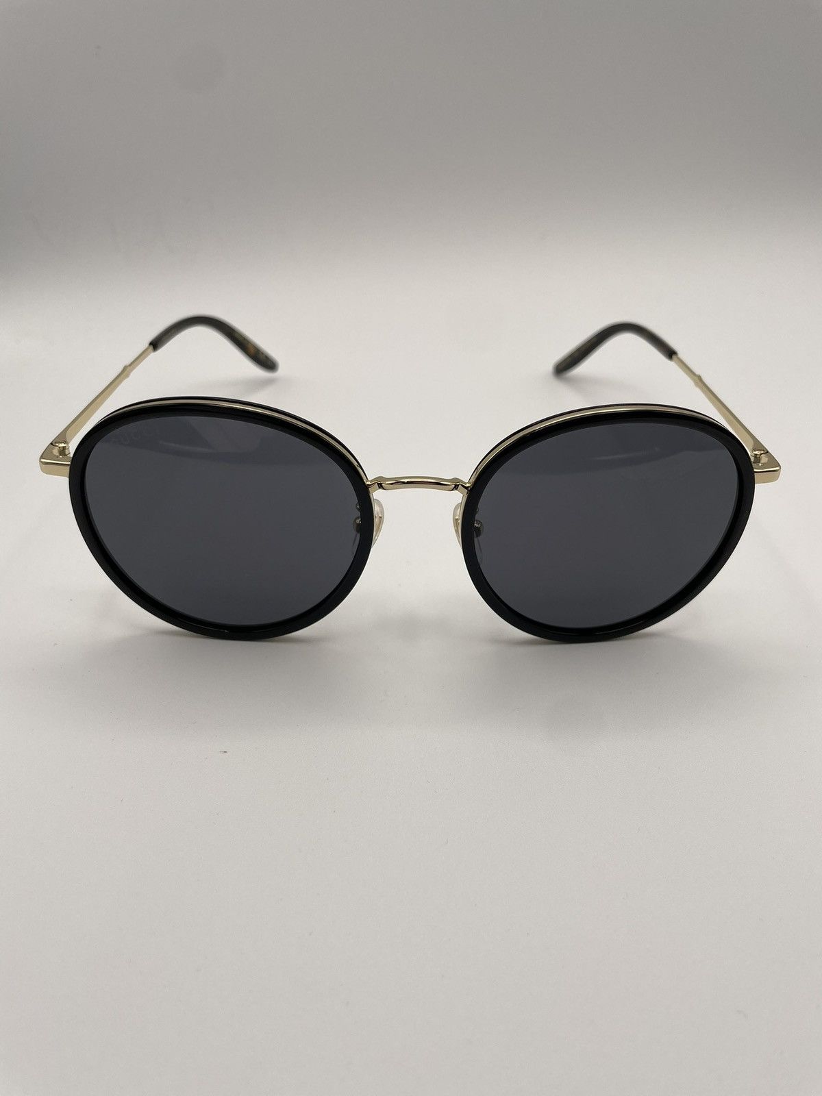 Gucci Gucci Gold Circular Sunglasses Size ONE SIZE - 1 Thumbnail