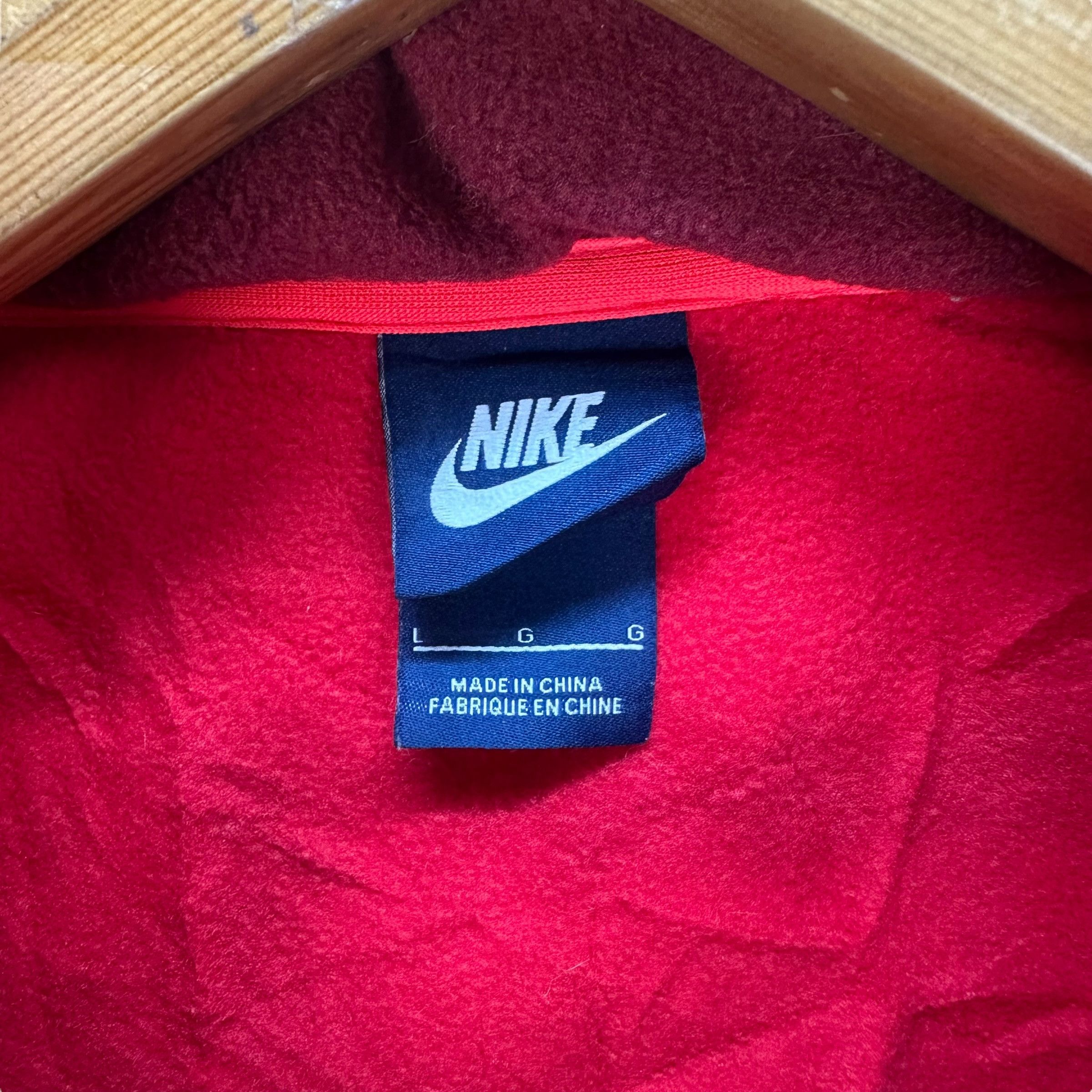 Nike NIKE MAROON FLEECE VEST #8959-42 Size US L / EU 52-54 / 3 - 4 Thumbnail