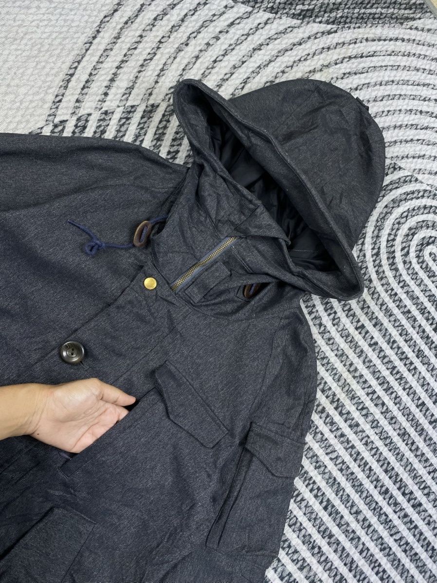 Johnbull Vintage Johnbull Dark Grey Hooded Jacket Size US M / EU 48-50 / 2 - 8 Thumbnail