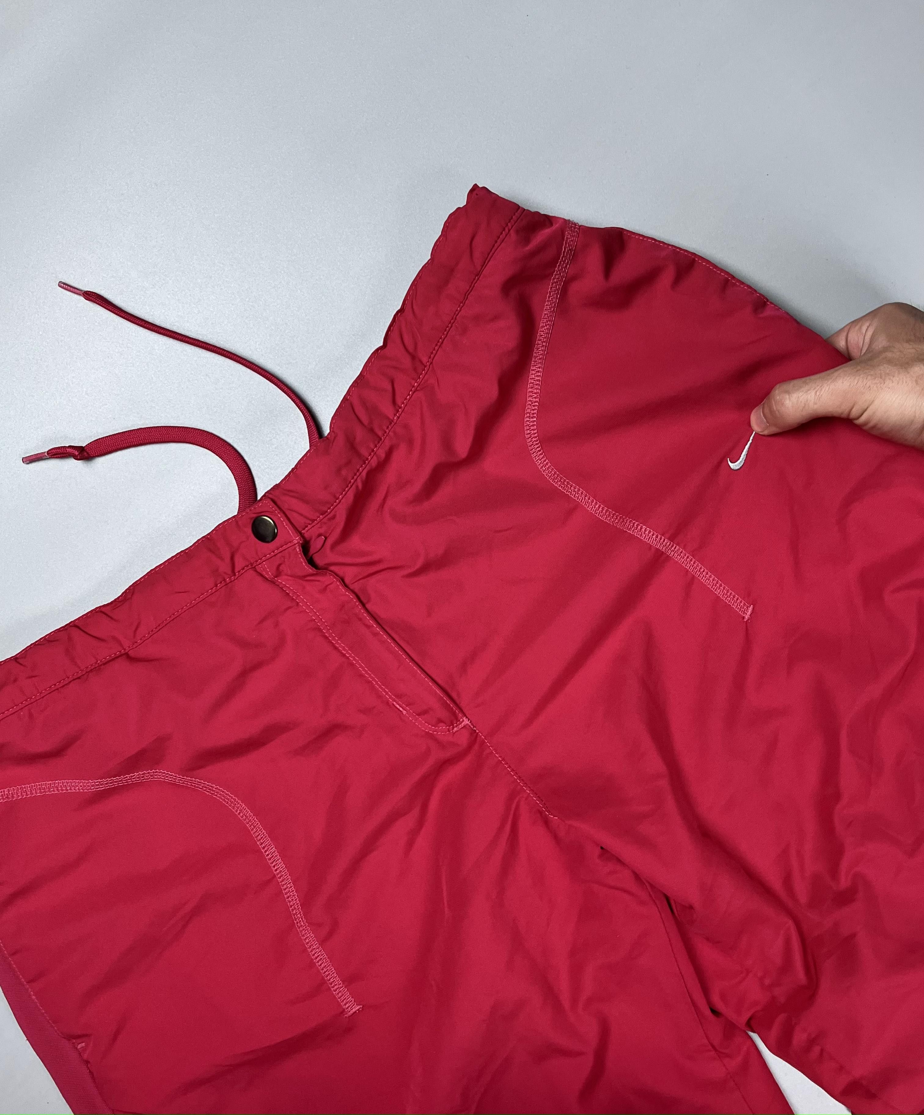 Nike NIKE VINTAGE PINK BAGGY TRACK PANTS Size US 32 / EU 48 - 5 Thumbnail