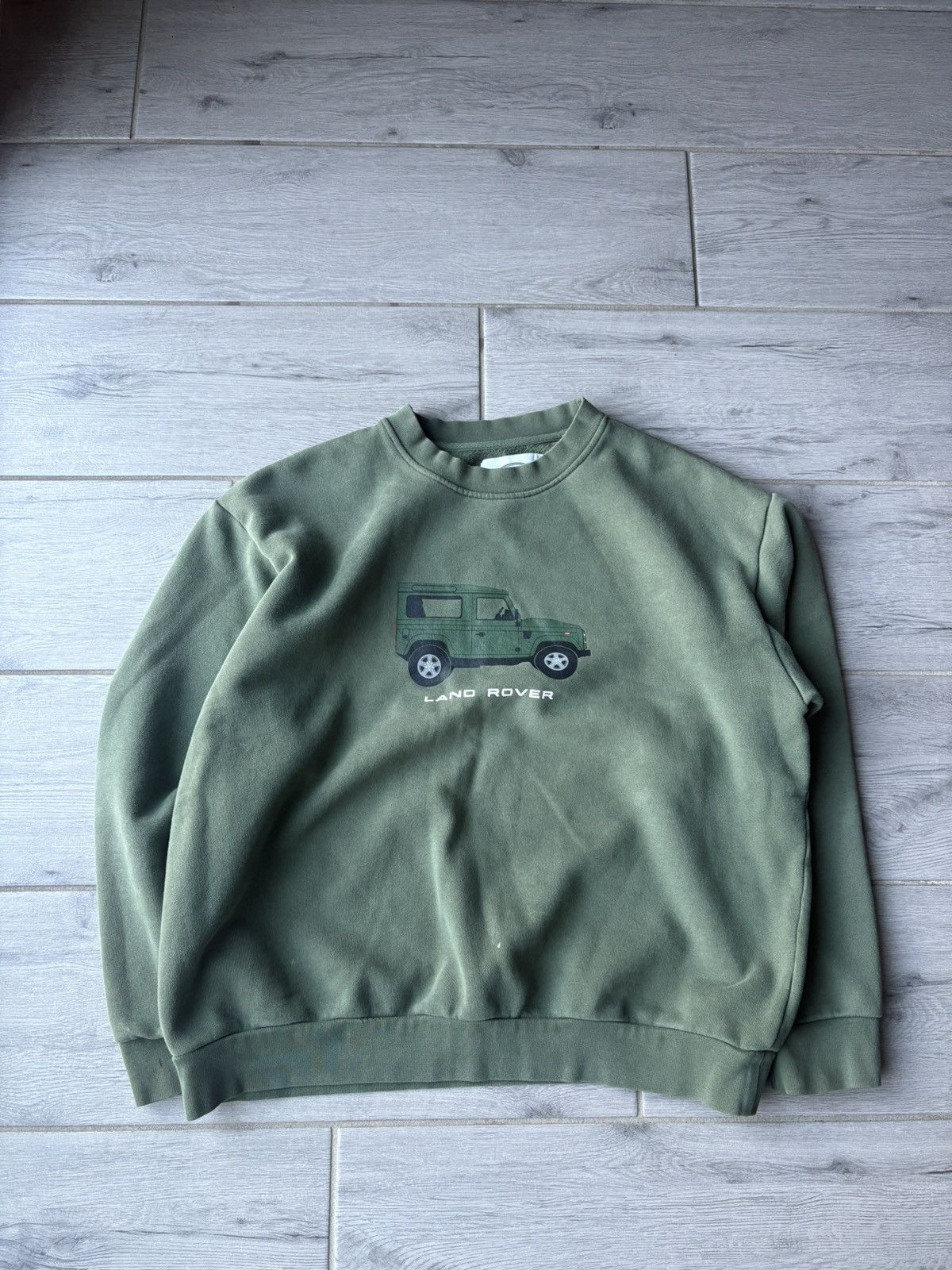 Other LAND ROVER GREEN CREWNECK SWEATSHIRT Size US L / EU 52-54 / 3 - 1 Thumbnail