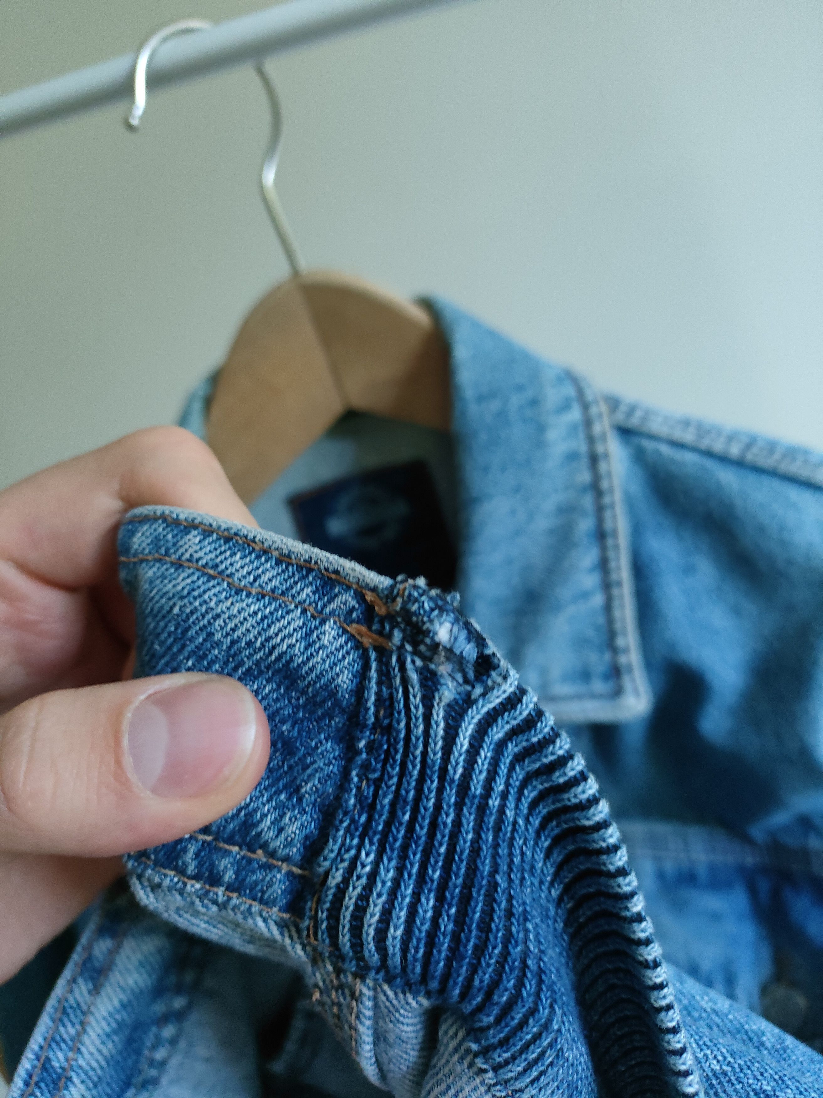 Jimmy Taverniti J.Taverniti Heavy Denim Jacket With Elastic Cuffs and Hem Size US L / EU 52-54 / 3 - 13 Thumbnail
