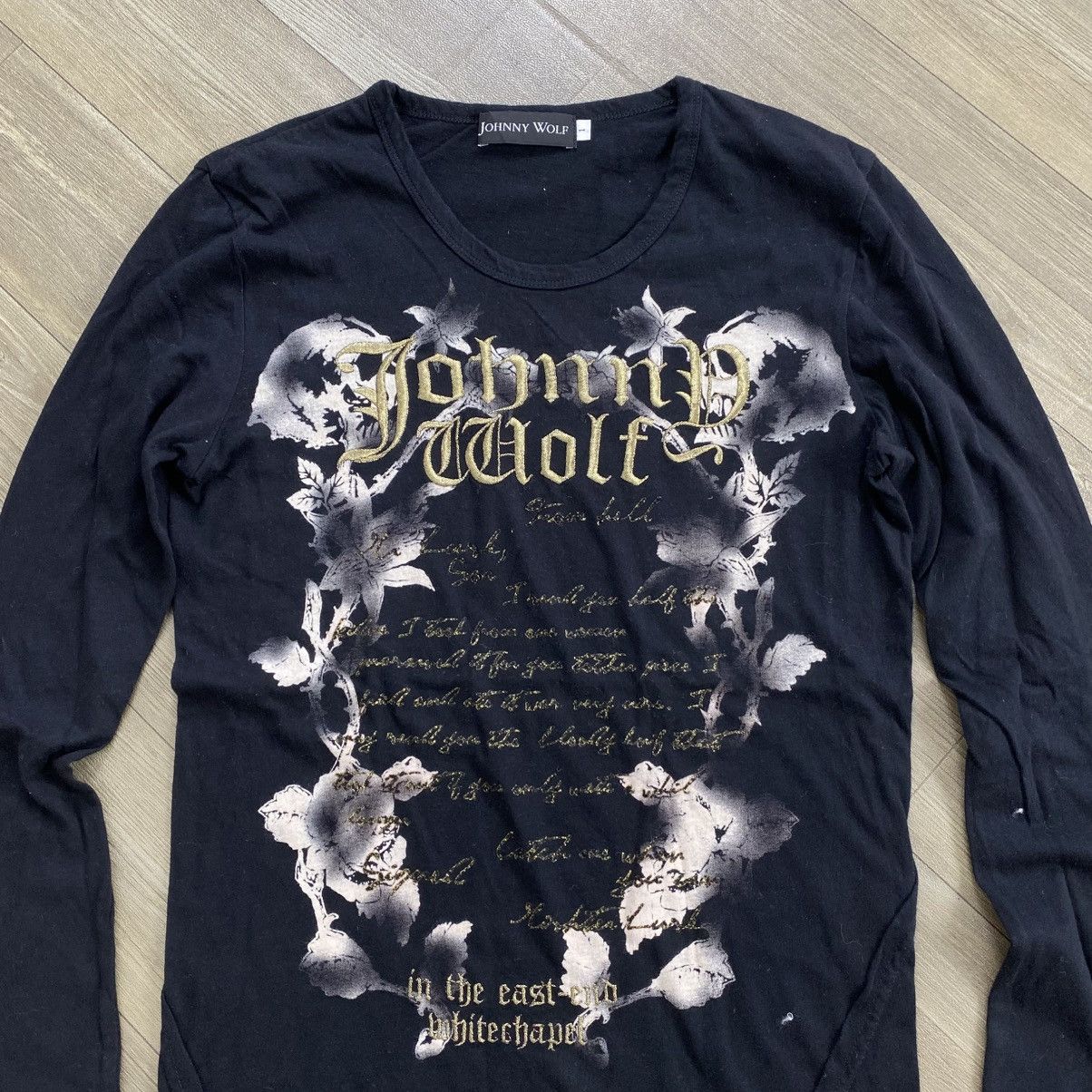 If Six Was Nine 2000s JhonyWolf Poem Punk Seditionaries Lgb Style Longsleeve Size US S / EU 44-46 / 1 - 2 Thumbnail