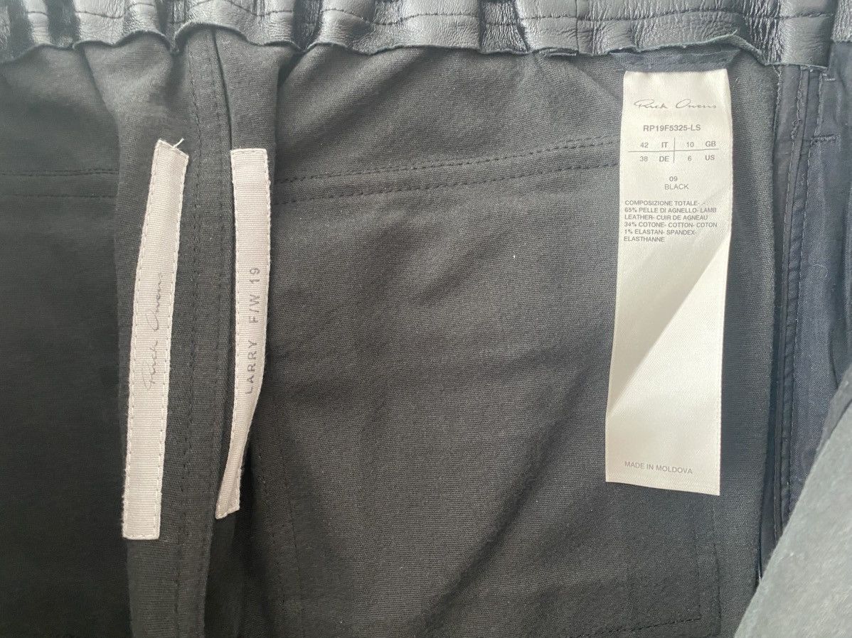 Rick Owens AW19 Aircut Leather Pants Size US 28 / EU 44 - 3 Thumbnail