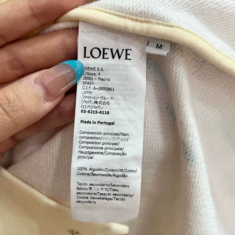 Loewe LOEWE Embroidered water crystal LOGO sweater Size US M / EU 48-50 / 2 - 6 Thumbnail