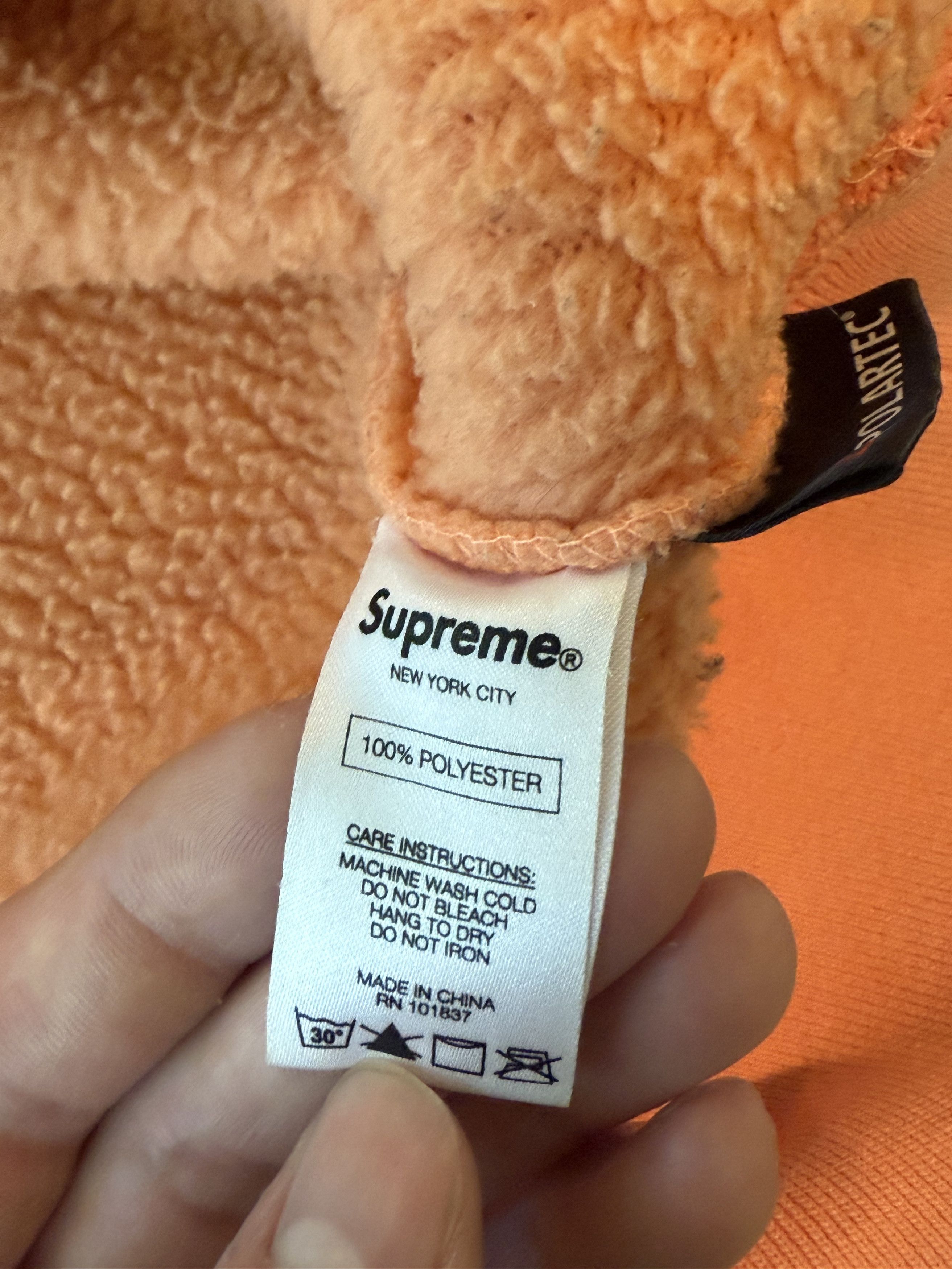 Polartec × Supreme Supreme x Polartec Deep Pile Crewneck Size US M / EU 48-50 / 2 - 4 Thumbnail