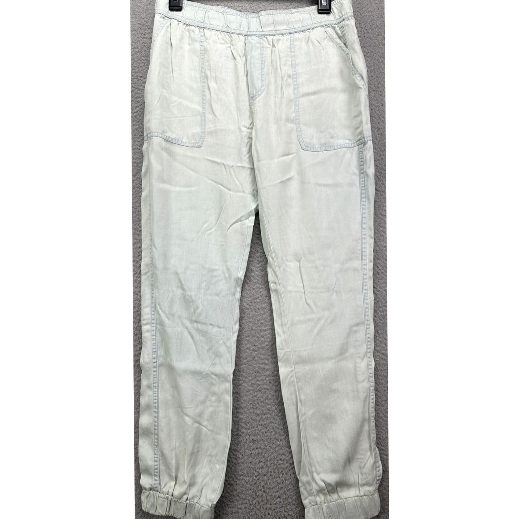 Prana VINTAGE Prana Jogger Pants Womens XS Wash Blue Lightweight NEW D2 Size 26" / US 2 / IT 38 - 2 Thumbnail