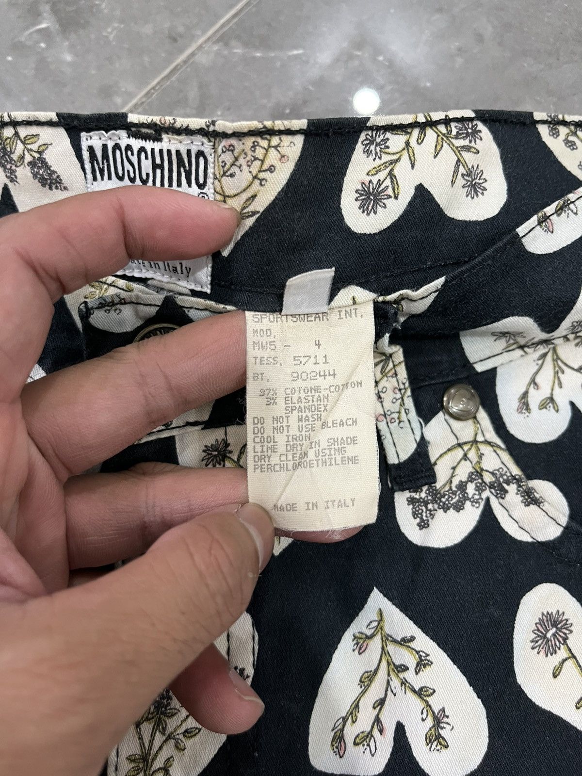 Love Moschino × Moschino Moschino love printed Size 30" / US 8 / IT 44 - 6 Thumbnail