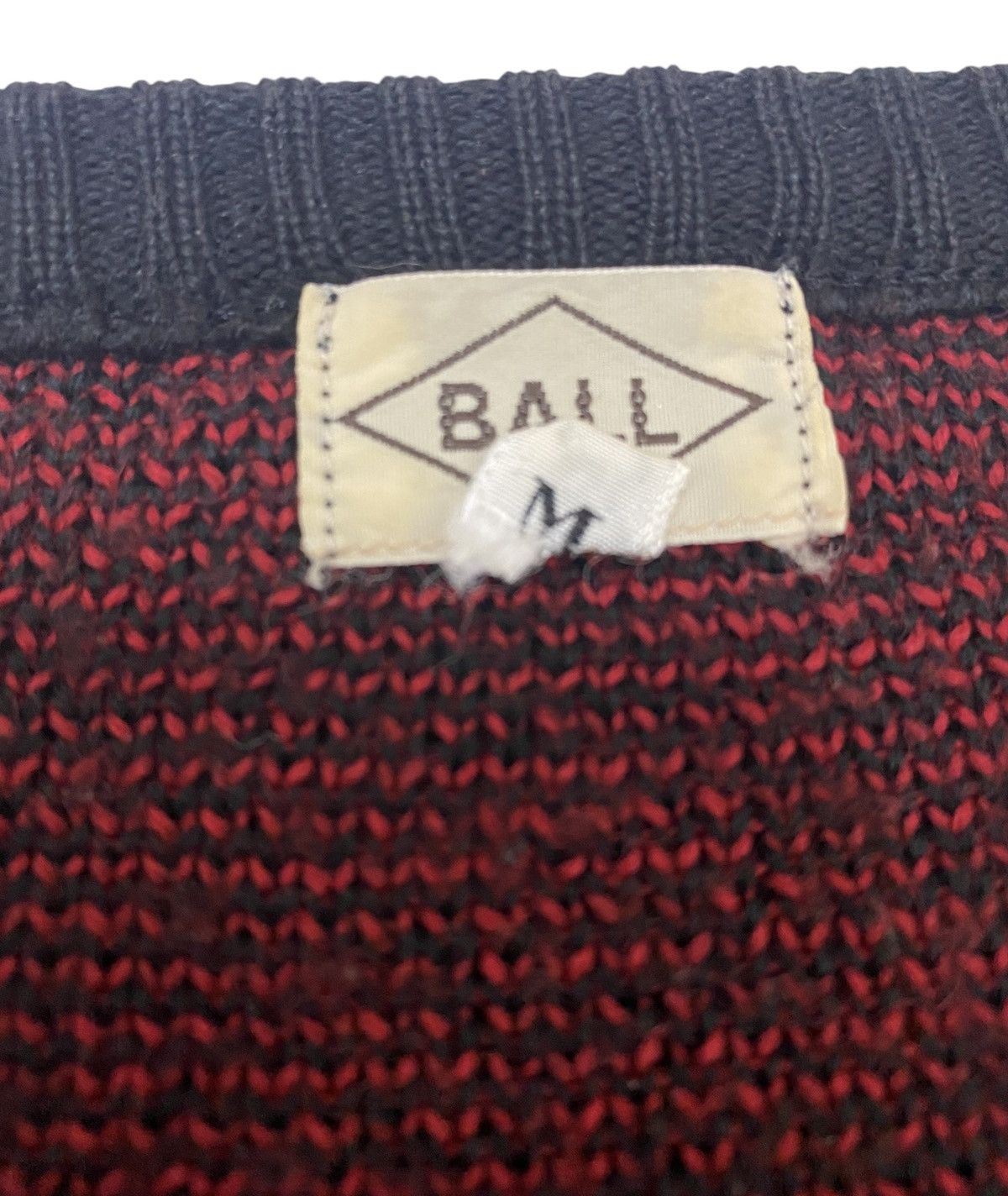 If Six Was Nine × Japanese Brand × Kapital 🇯🇵 Japan Brand BALL Spell Out Knit Sweater (C3) Size US M / EU 48-50 / 2 - 3 Thumbnail