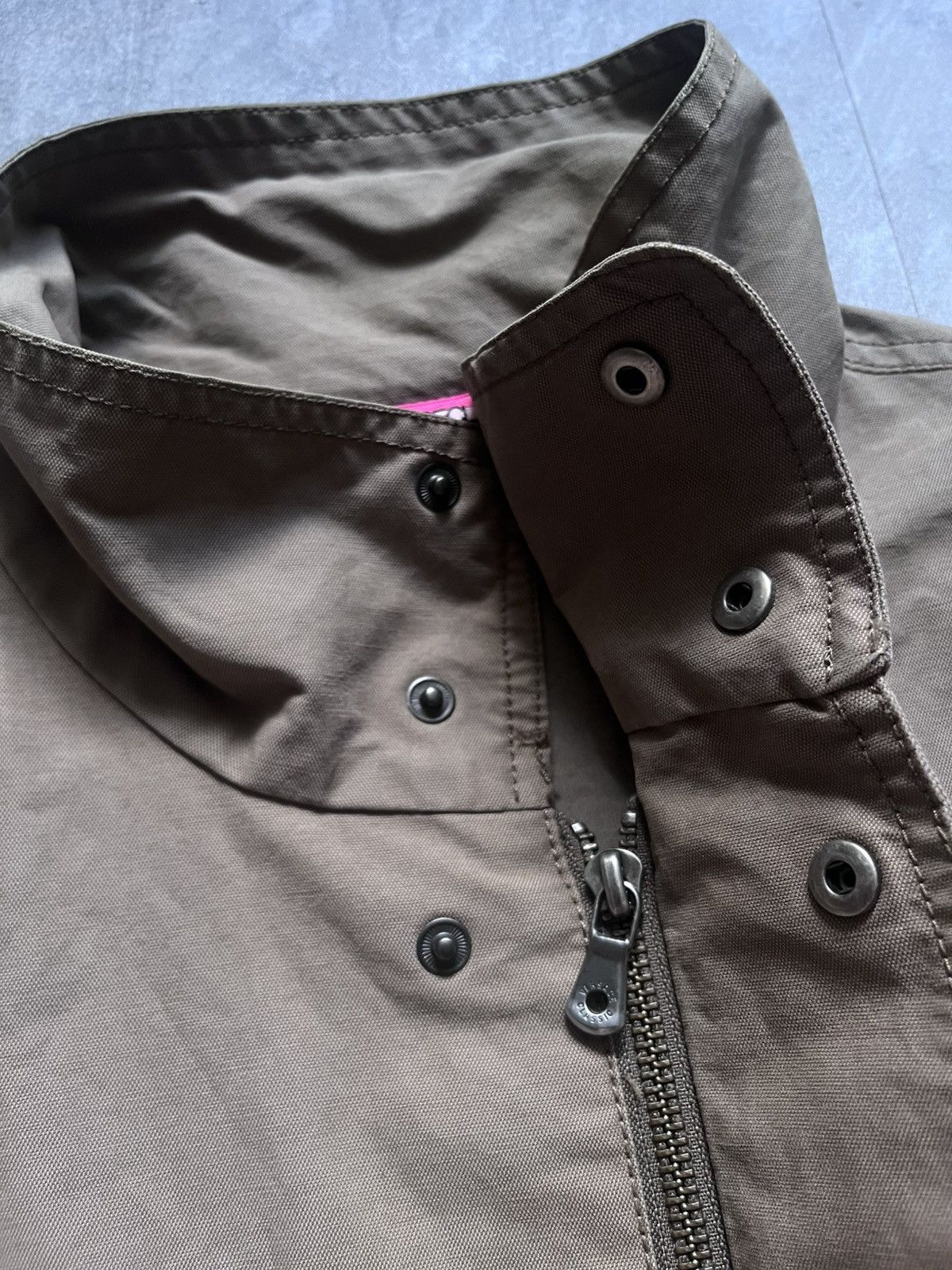 Versace Versace Classic Beige Multipocket Workwear Zip Up Jacket 54 Size US L / EU 52-54 / 3 - 12 Thumbnail