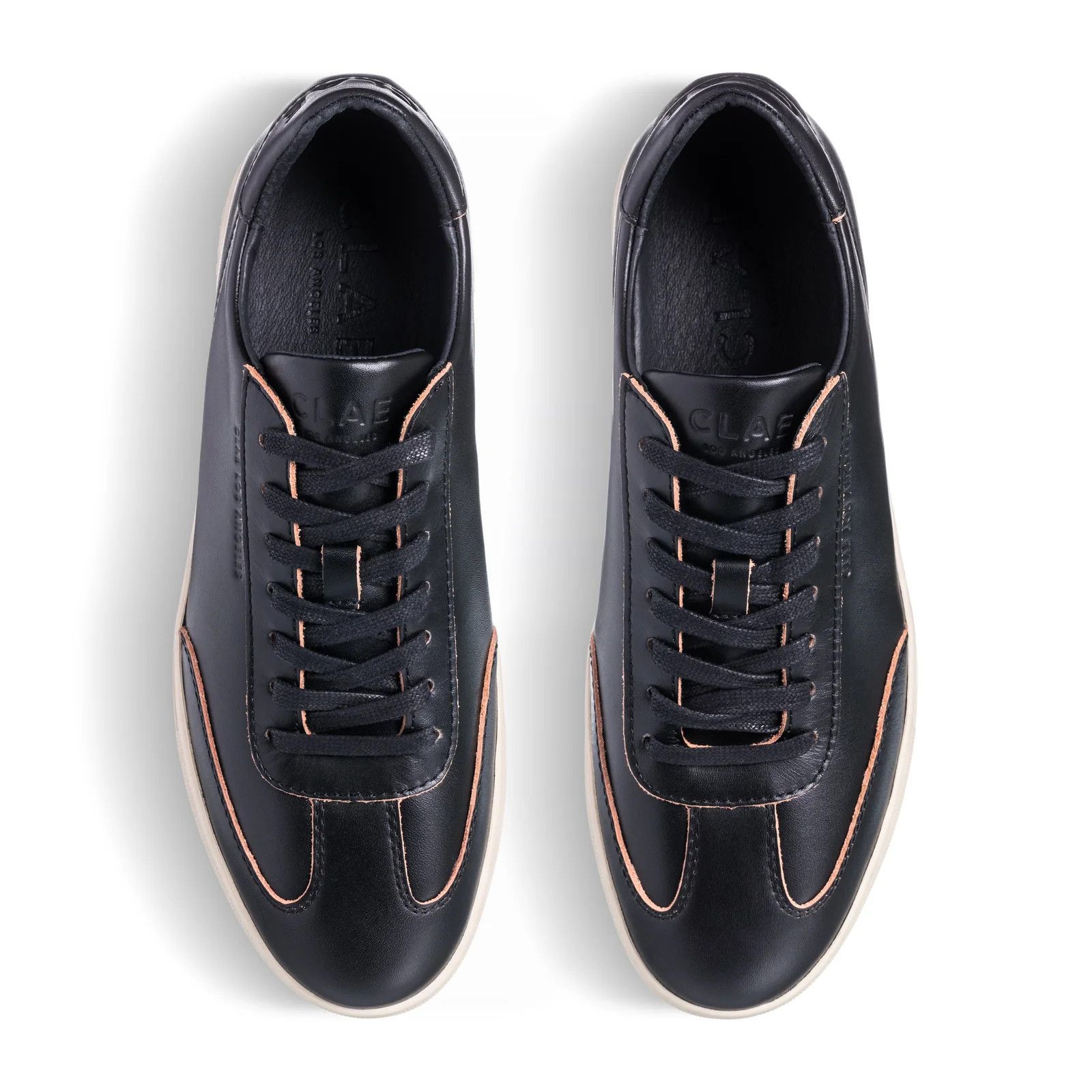 CLAE CLAE Deane Shoes Black Leather Raw Edge sz 11 Size US 11 / EU 44 - 5 Thumbnail