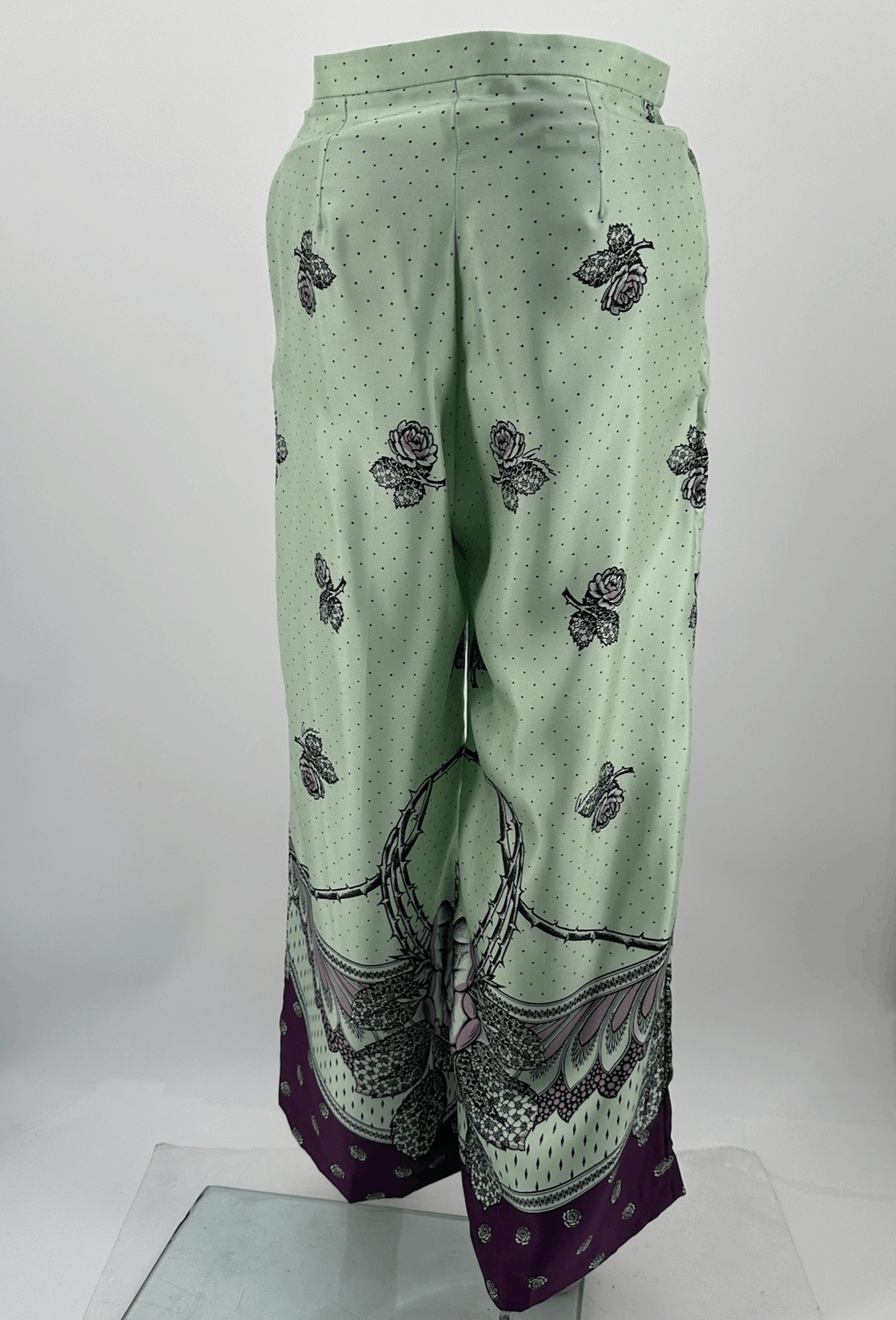 Gucci New Gucci Pants Silk Woman's Size-IT-40 Size 27" / US 4 / IT 40 - 2 Thumbnail