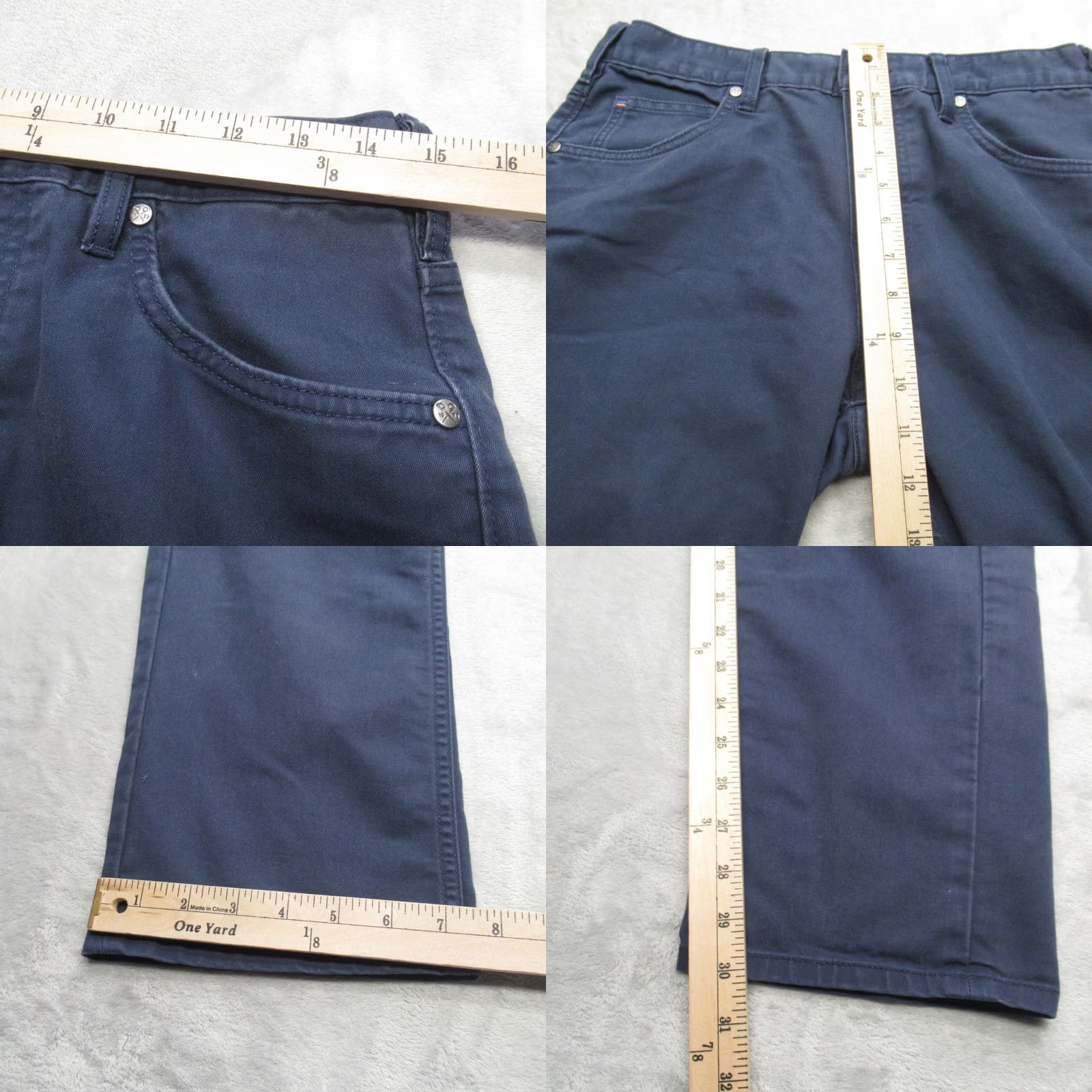 Patagonia Patagonia Jeans Mens 30X30 Navy Nena Straight Performance Twill Work Distressed Size US 30 / EU 46 - 10 Thumbnail