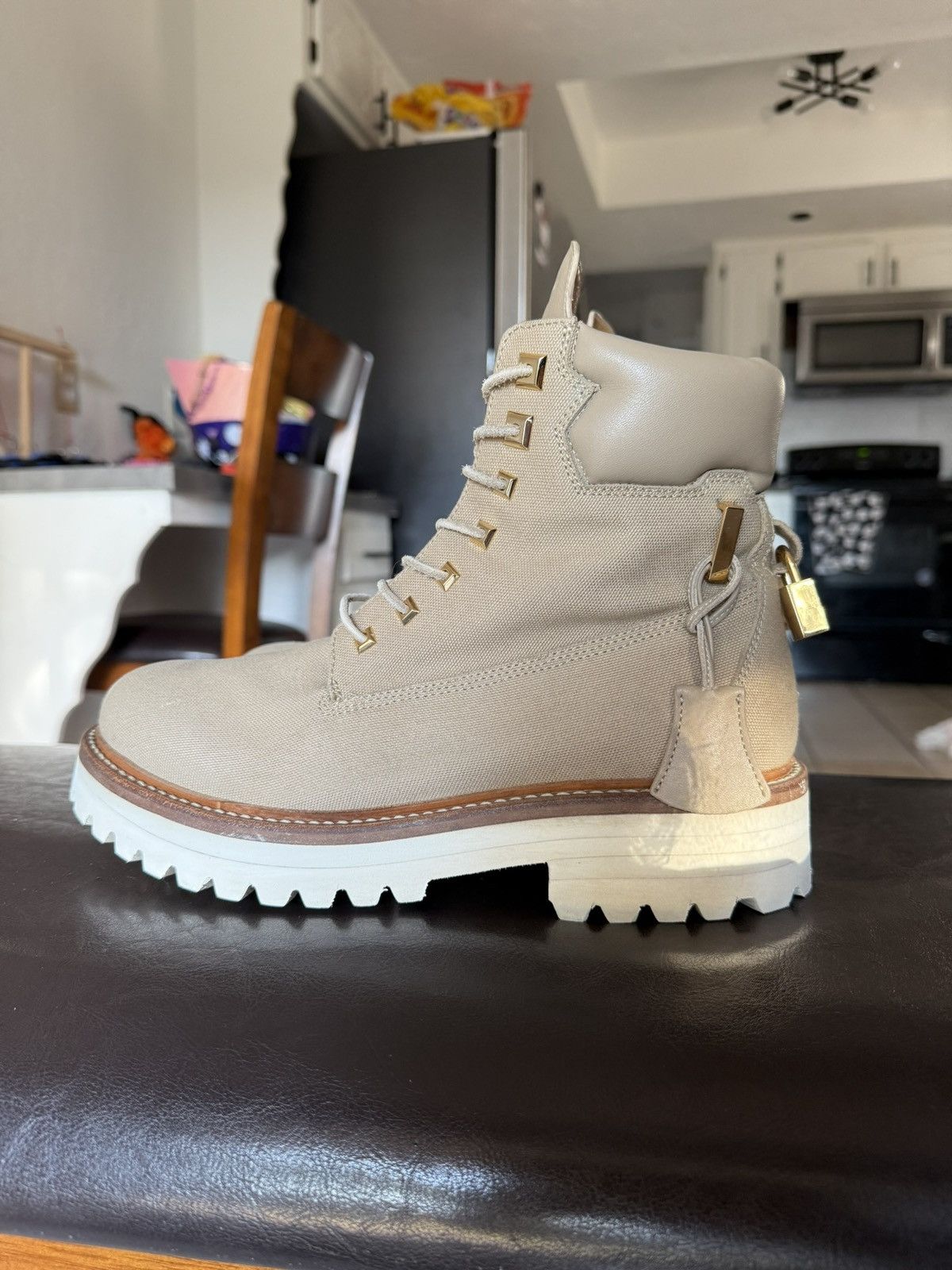 Buscemi Buscemi Combat Boots Size US 9.5 / EU 42-43 - 1 Thumbnail