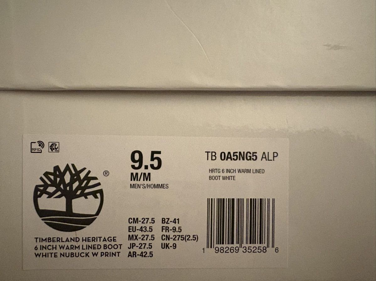 Maison Margiela × Supreme Supreme x Maison Margiela MM6 $100 Money Timberland Boot 9.5 Size US 9.5 / EU 42-43 - 6 Thumbnail