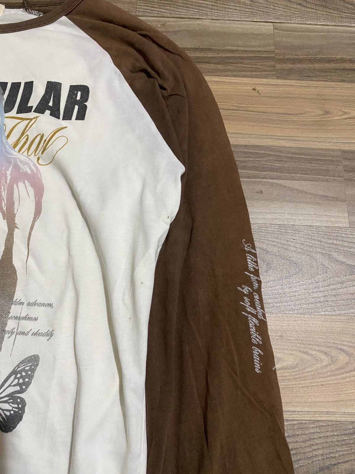 Japanese Brand × Vintage THE INTERVAL OF TIME THAT RUNS MATTER OF FACTLY LONG SLEEVE Size US M / EU 48-50 / 2 - 3 Thumbnail
