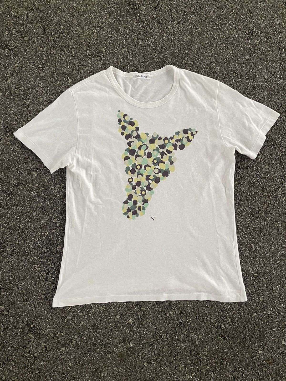 Y's × Yohji Yamamoto Painting Art Giraffe Tee Size S / US 4 / IT 40 - 1 Thumbnail