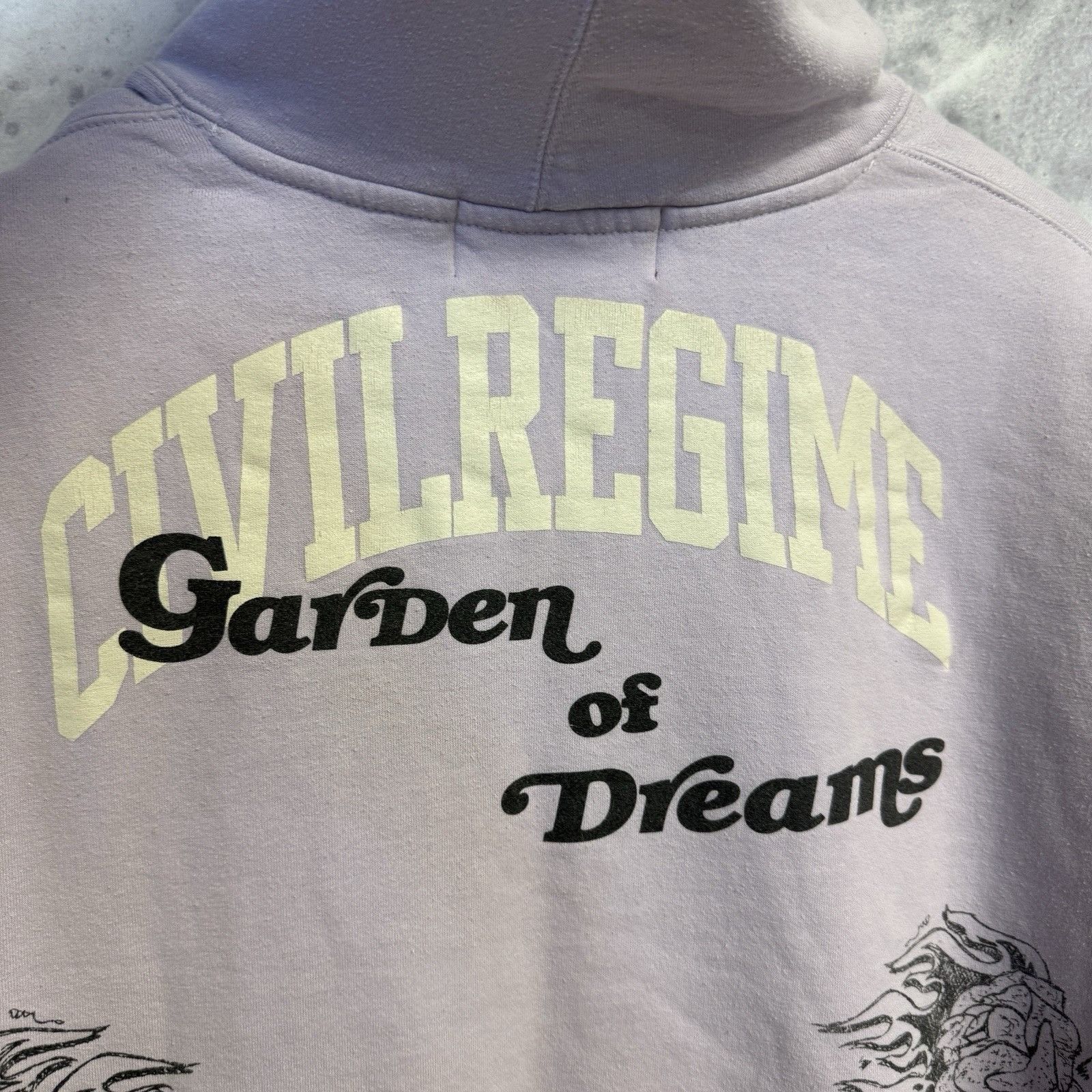 Civil Regime Civil Regime x Garden of Dreams Hoodie Sweatshirt XL 25x28 Size US XL / EU 56 / 4 - 7 Thumbnail