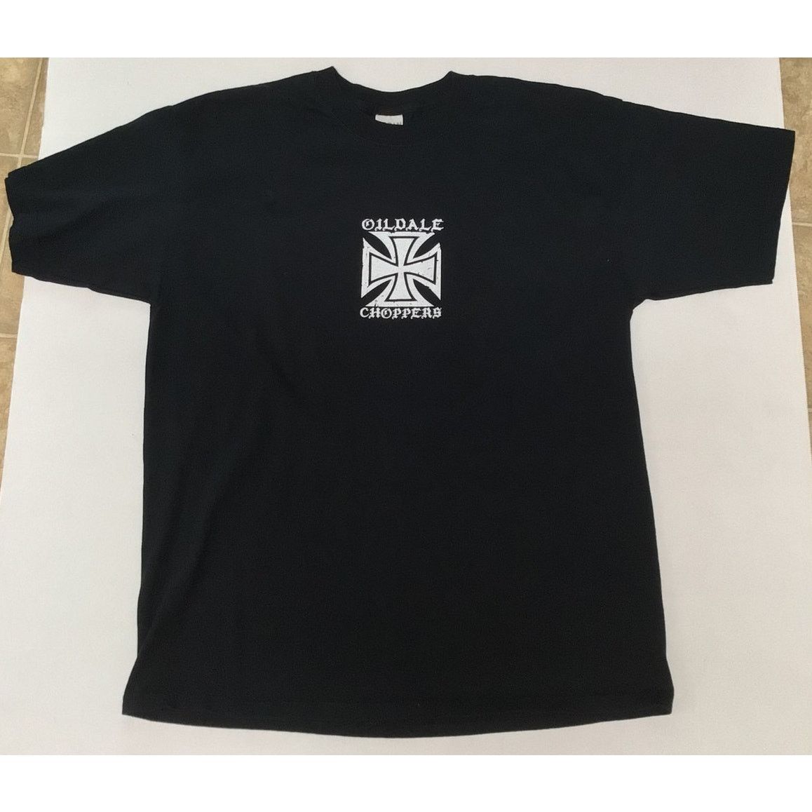 Gildan Oildale Choppers Black Tee Shirt Black XL California 6B Size US XL / EU 56 / 4 - 2 Thumbnail