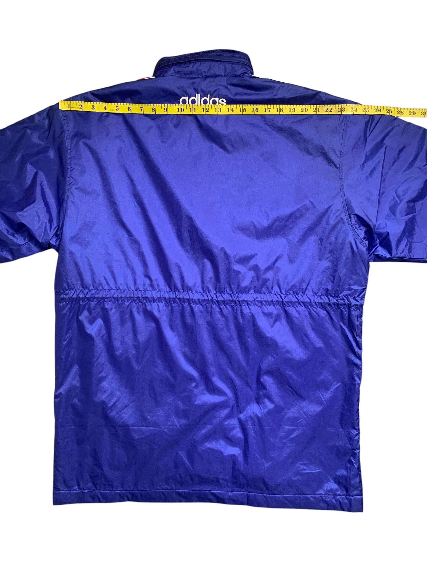 Adidas × Descente Rare Design Vintage Adidas France Striped Zipper Jackets Size US L / EU 52-54 / 3 - 13 Thumbnail
