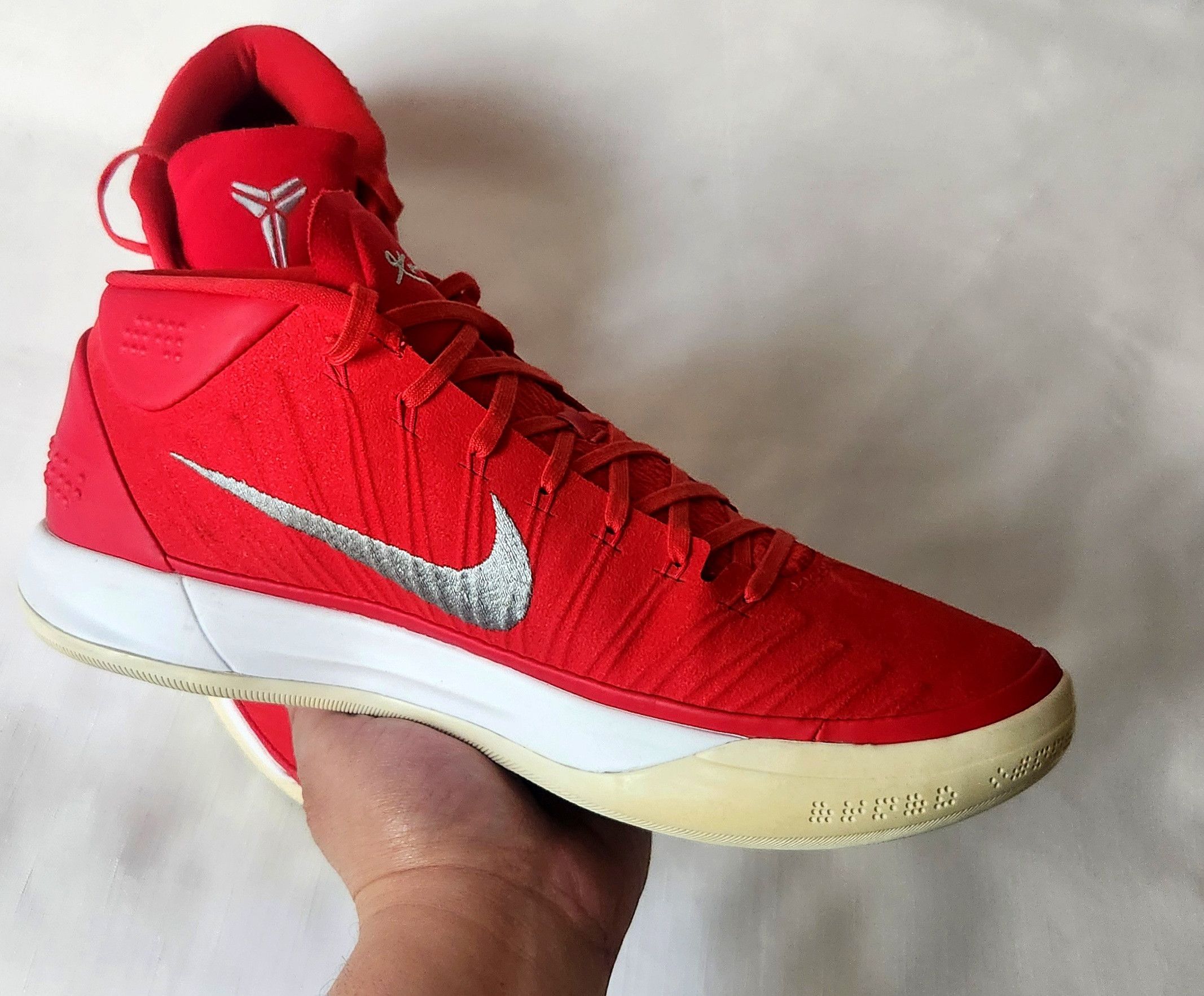 Nike Nike Kobe AD TB PROMO Basketball Red 942521-600 Size 11.5 Size US 11.5 / EU 44-45 - 4 Thumbnail