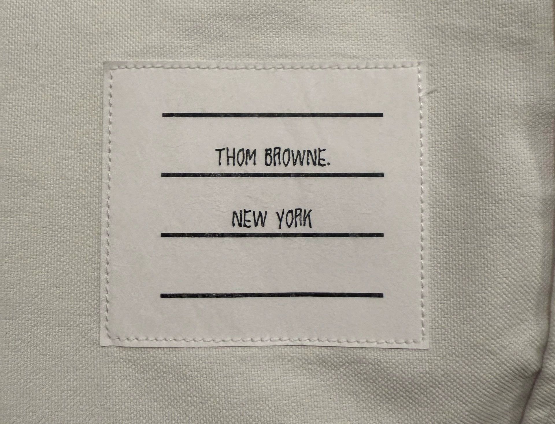 Thom Browne TB Women's Classic Tri-Color Placket Oxford Shirt White Size S / US 4 / IT 40 - 4 Thumbnail