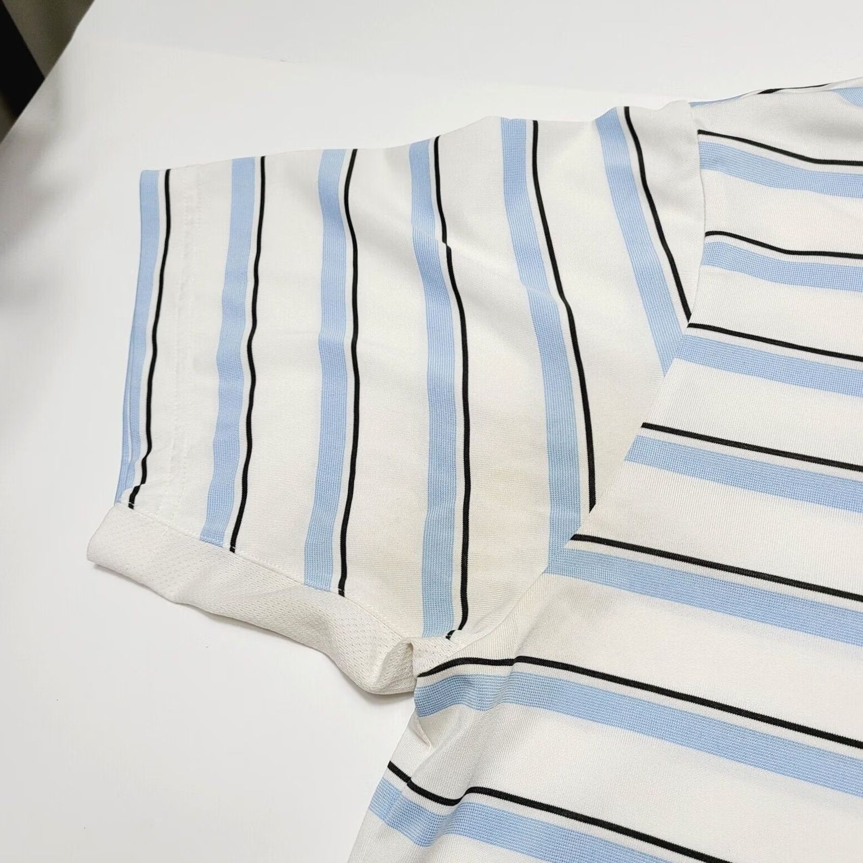 Adidas Adidas Polo Shirt Climacool Dallas Cowboys Golf Breathable Shirt L Men White Striped Polo adidas Golf Polo Mens L Dallas Cowboys Breathable Climacool Size US L / EU 52-54 / 3 - 4 Thumbnail