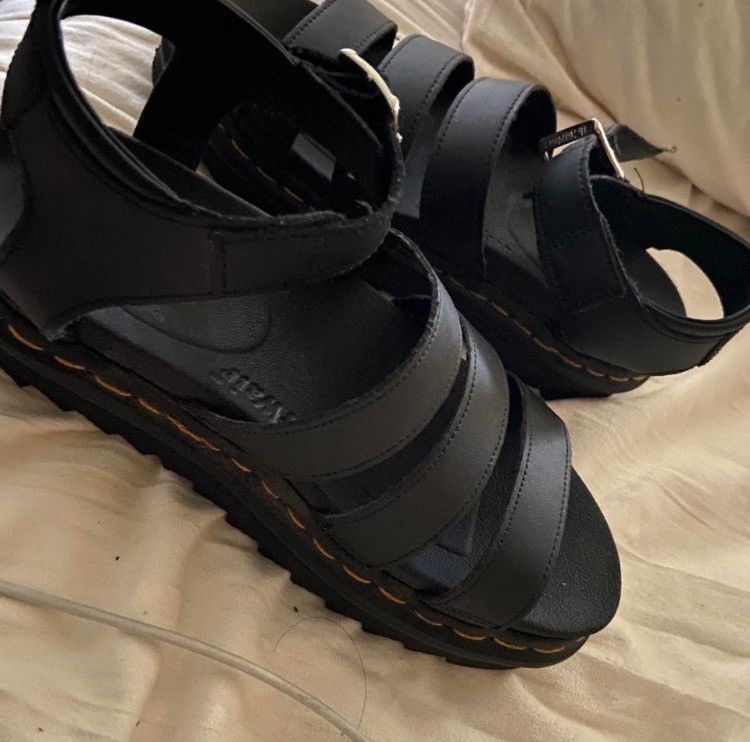 Dr. Martens Dr. Marten Blaire Platform Sandals Size US 8 / IT 38 - 3 Thumbnail