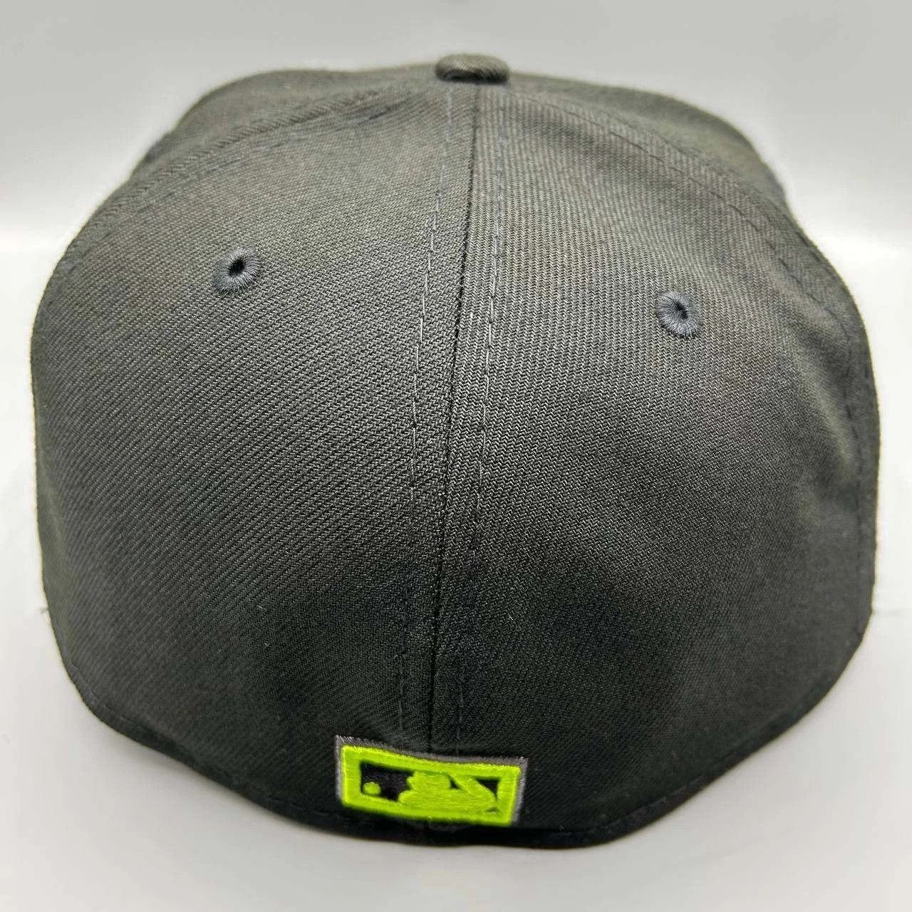 New Era Tampa Bay Devil Rays Hat Men 7 3/8 Black Green MLB Fitted Size ONE SIZE - 8 Thumbnail