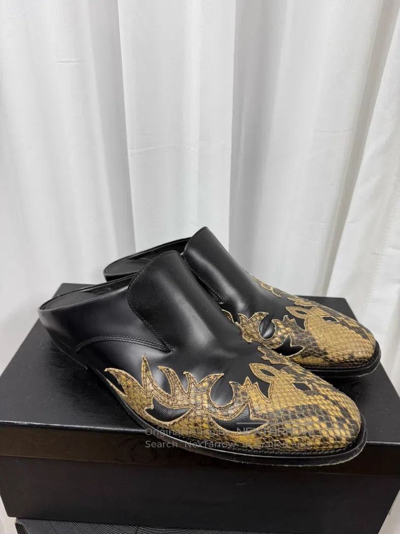 Dries Van Noten Dries Van Noten Western Flame Embossed Loafers Size US 9 / EU 42 - 3 Thumbnail