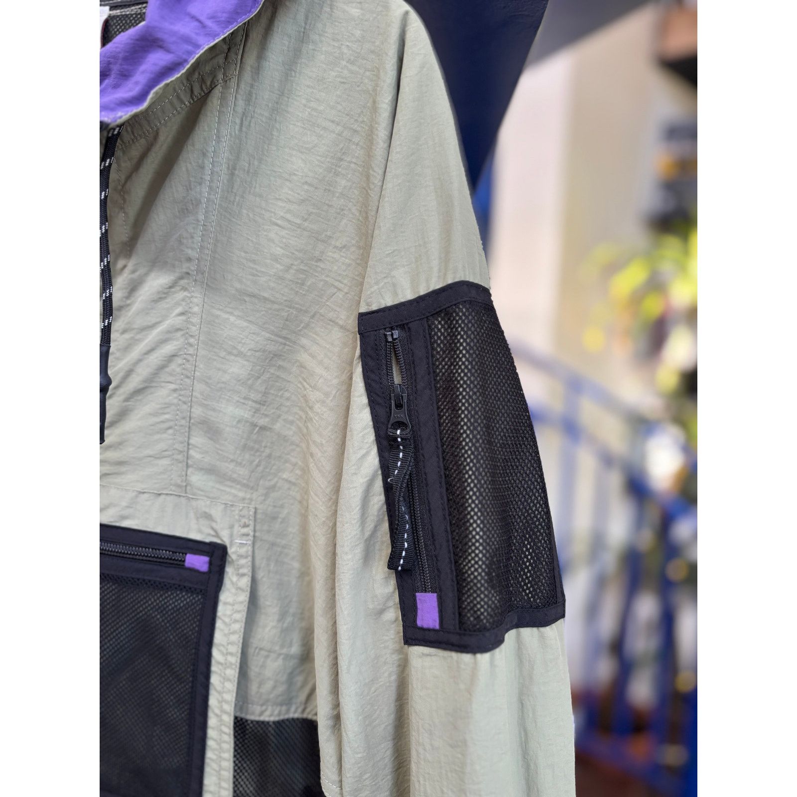 Bodega Bodega Colorblock Anorak Windbreaker (Size L) Size US L / EU 52-54 / 3 - 6 Thumbnail