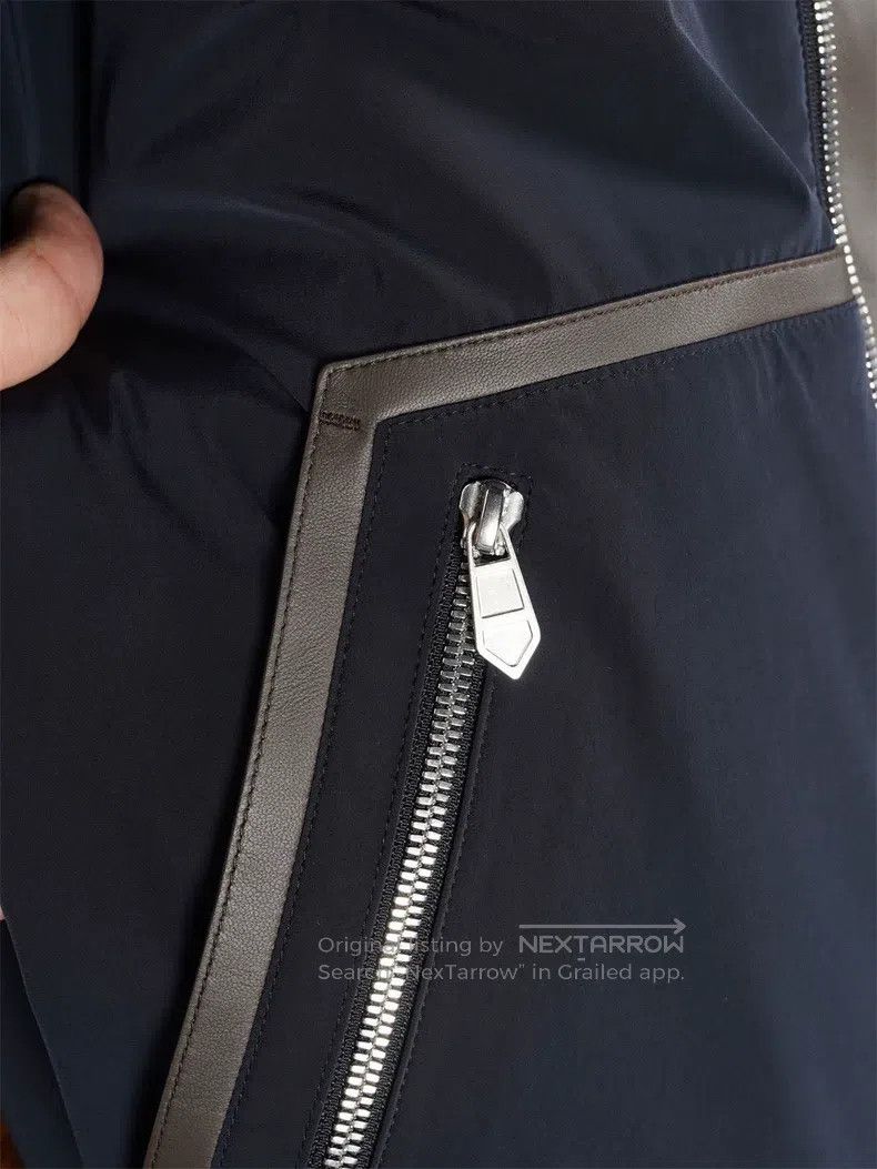Hermes Hermes Baseball Collar Jacket with Thin Cotton Filling Size US M / EU 48-50 / 2 - 5 Thumbnail
