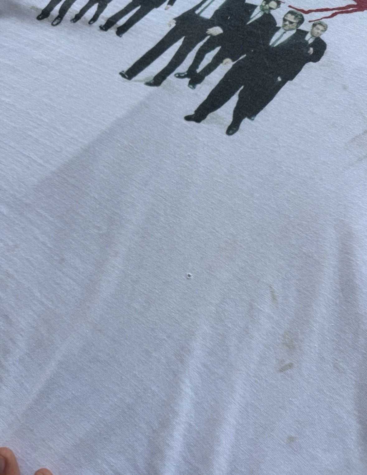 Vintage 1992 Reservoir Dogs Quentin Tarantino Movie T-Shirt 90s Film Size US XL / EU 56 / 4 - 6 Thumbnail