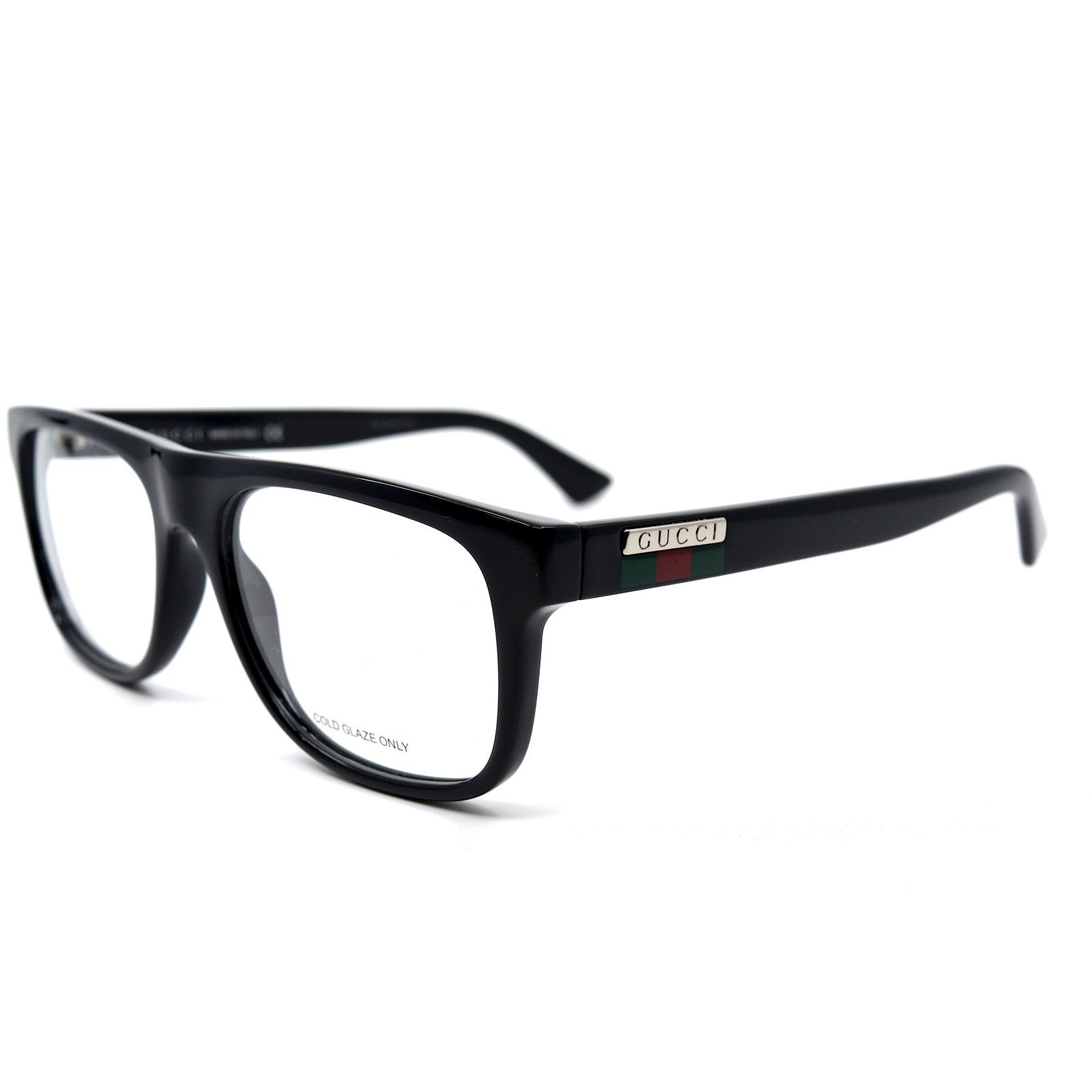 Gucci NEW GUCCI GG1117O 001 BLACK AUTHENTIC EYEGLASSES FRAME Size ONE SIZE - 13 Thumbnail